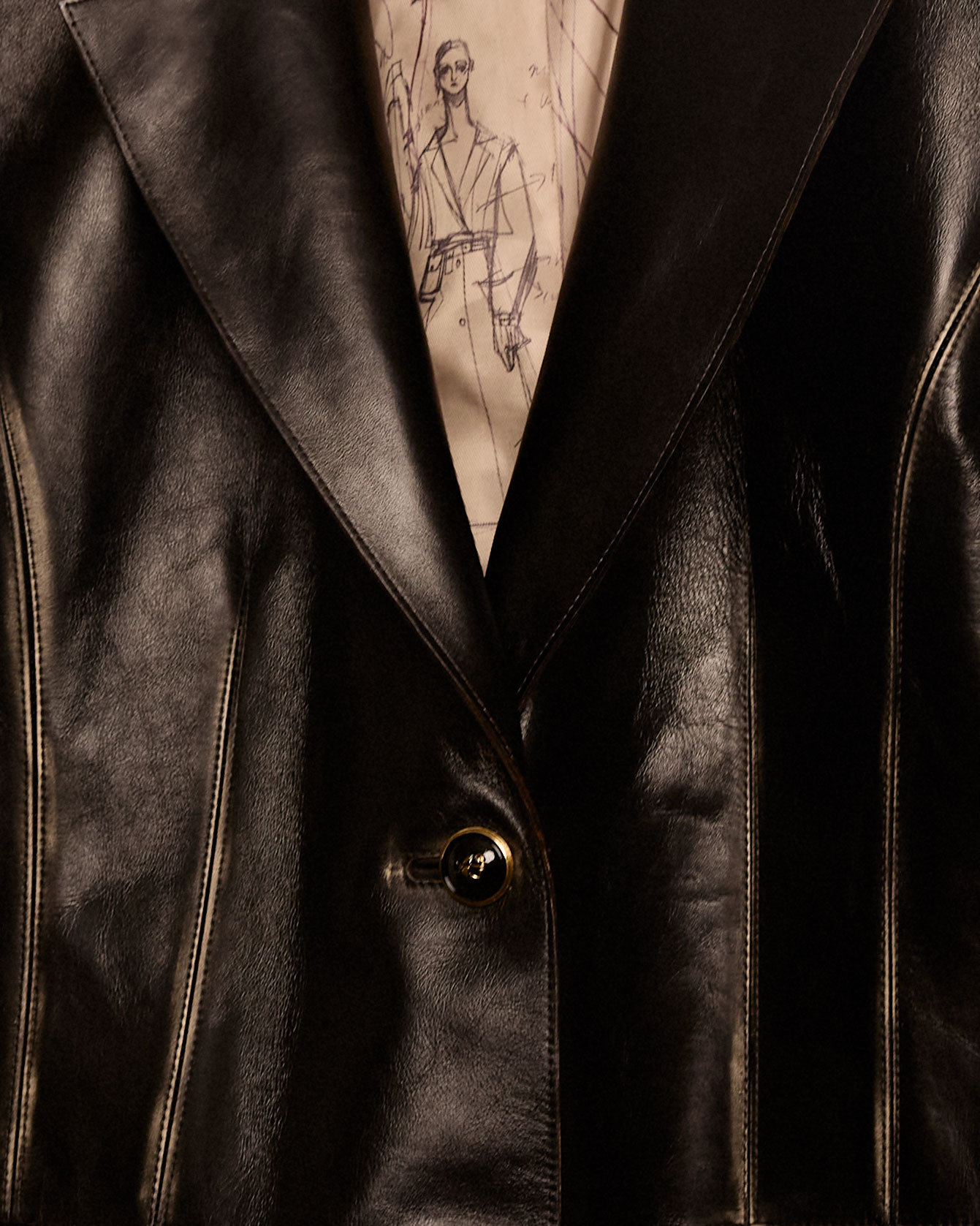 Пиджак №58 Leather Flower. EX Пиджак №58 Leather Flower. EX