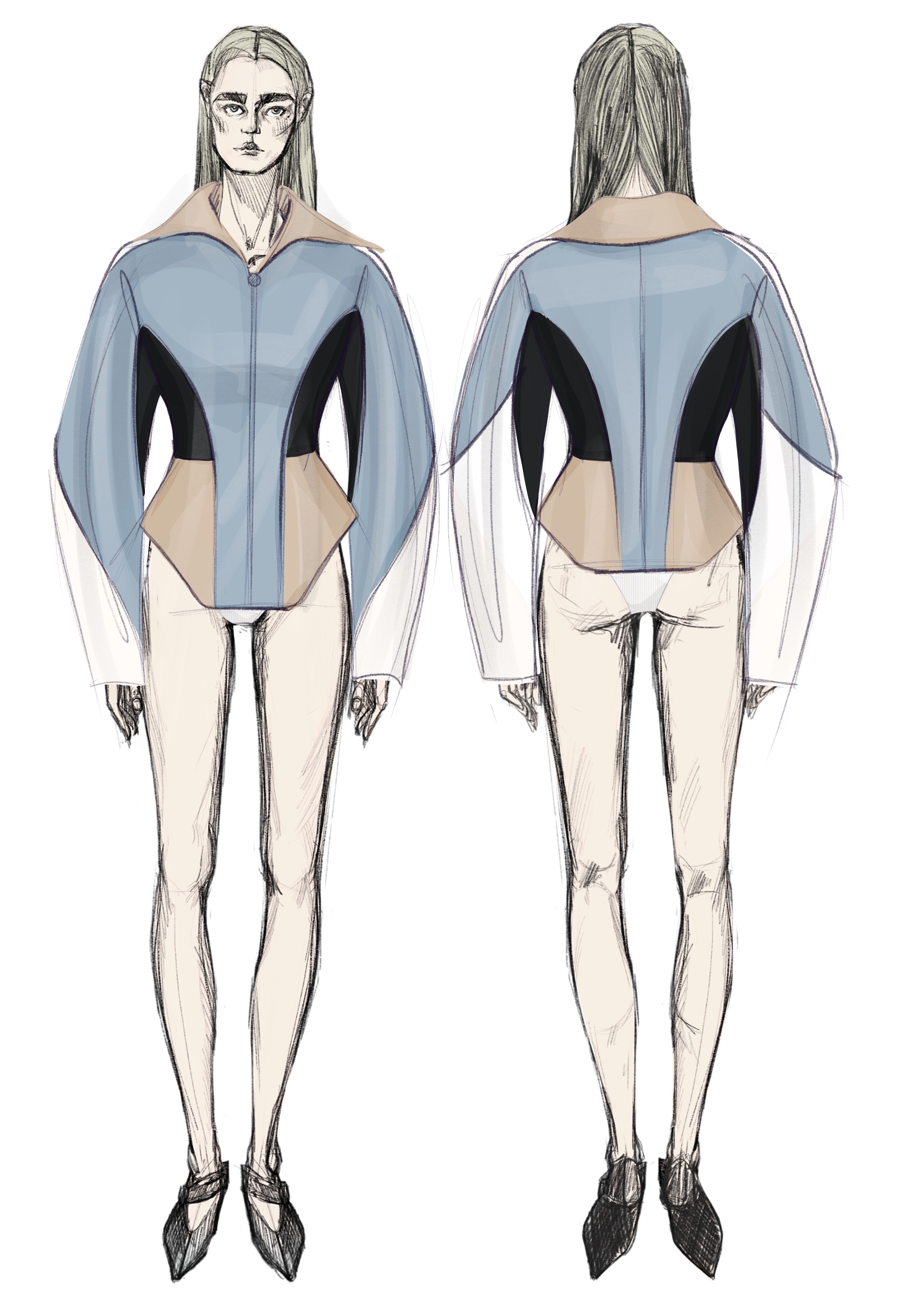 Куртка №28 Colorblock