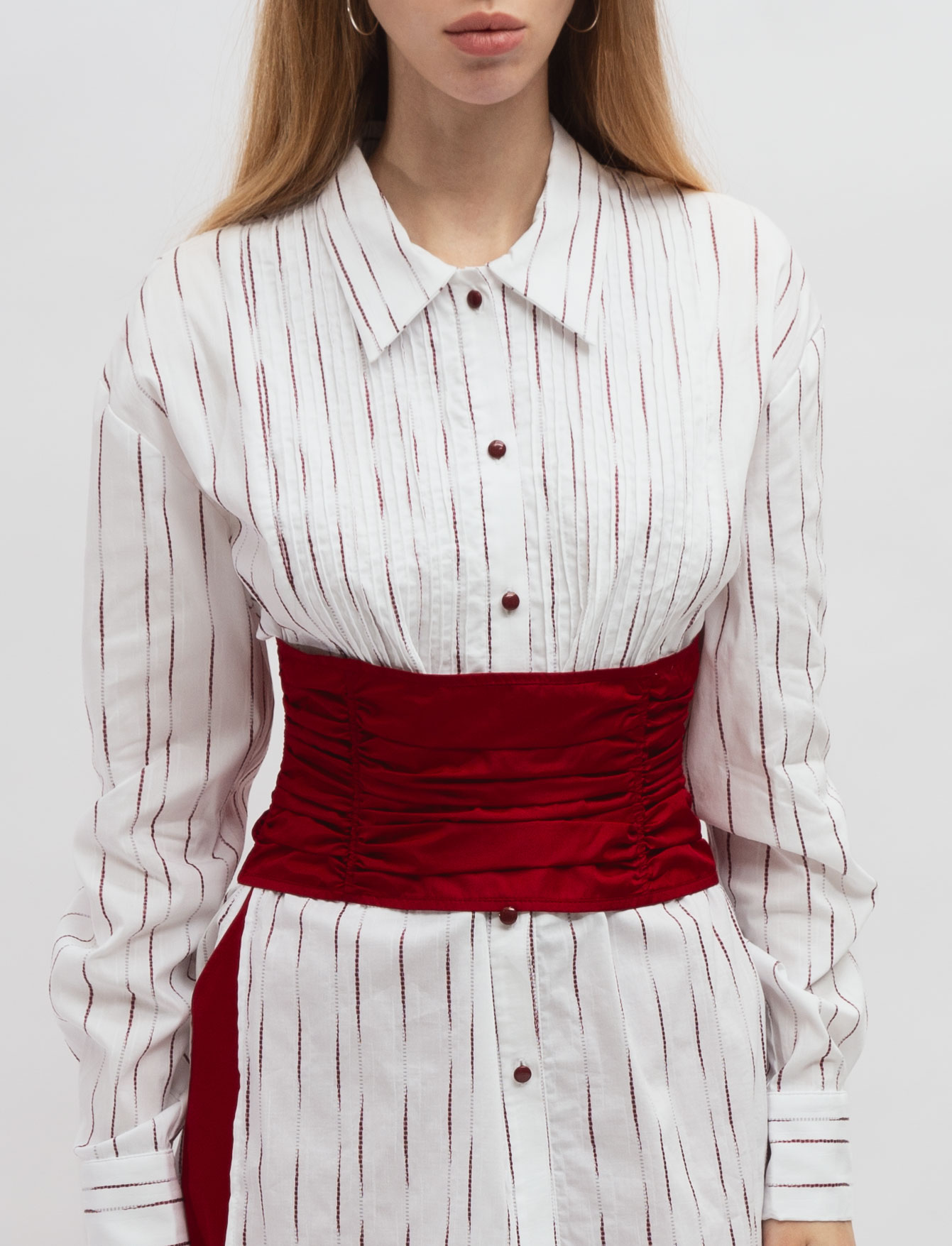 Рубашка №17 Berry Stripe