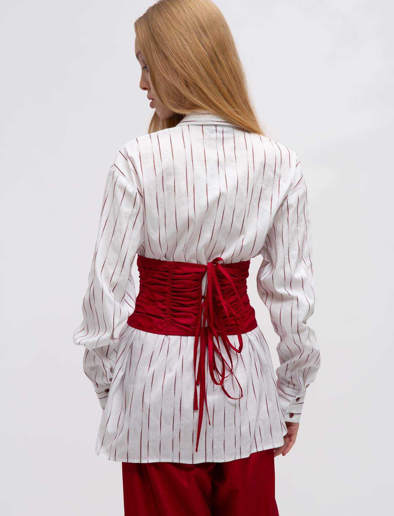 Рубашка №17 Berry Stripe