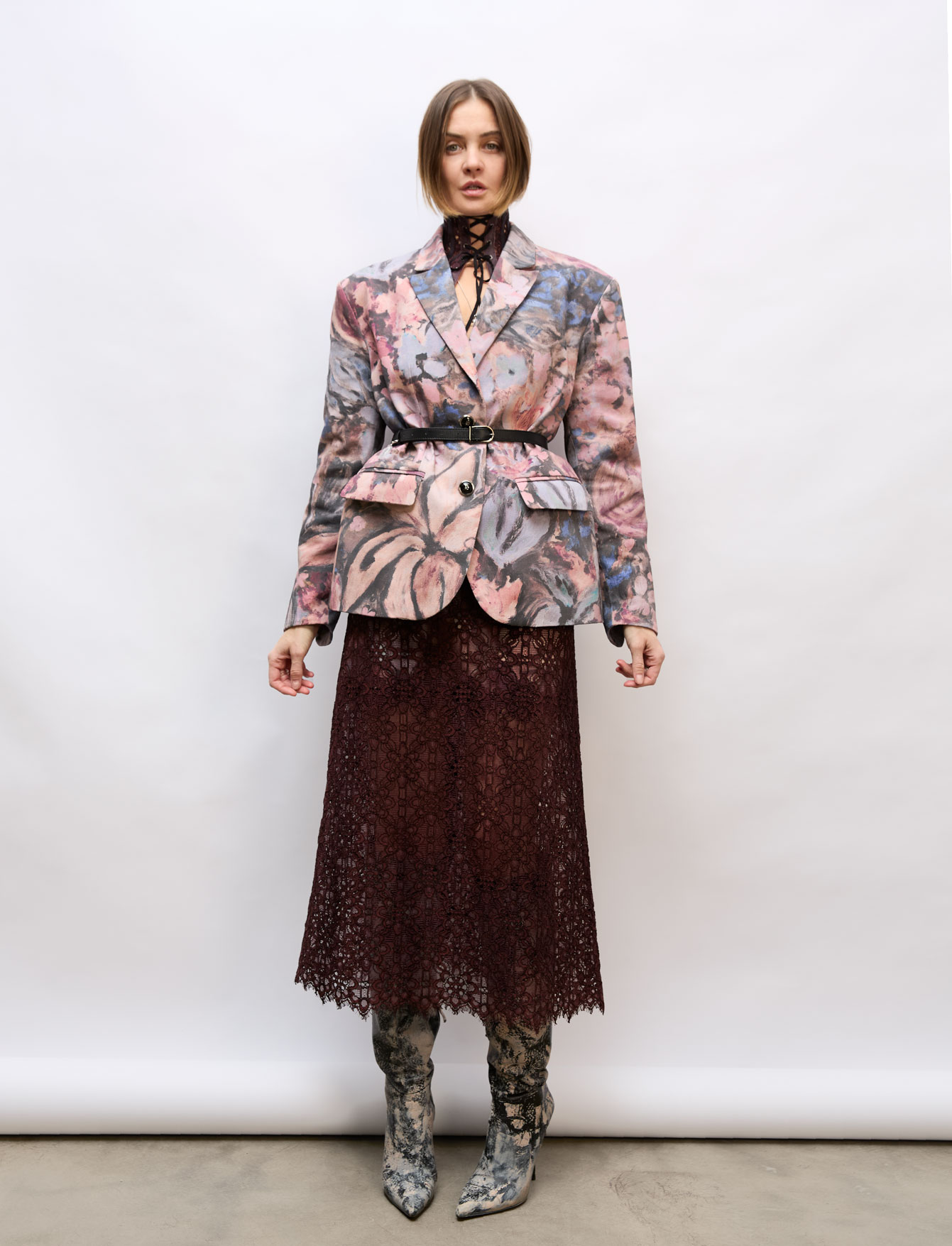 Юбка №4 Burgundy