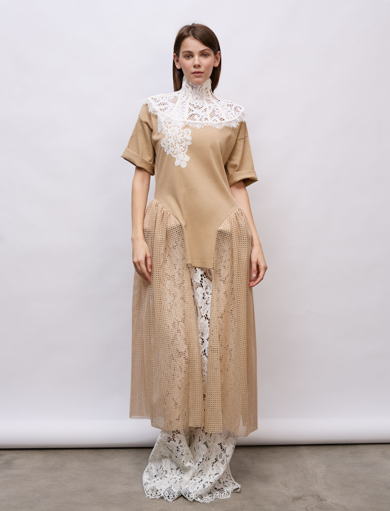 Футболка №1 Antoinette. Beje. II