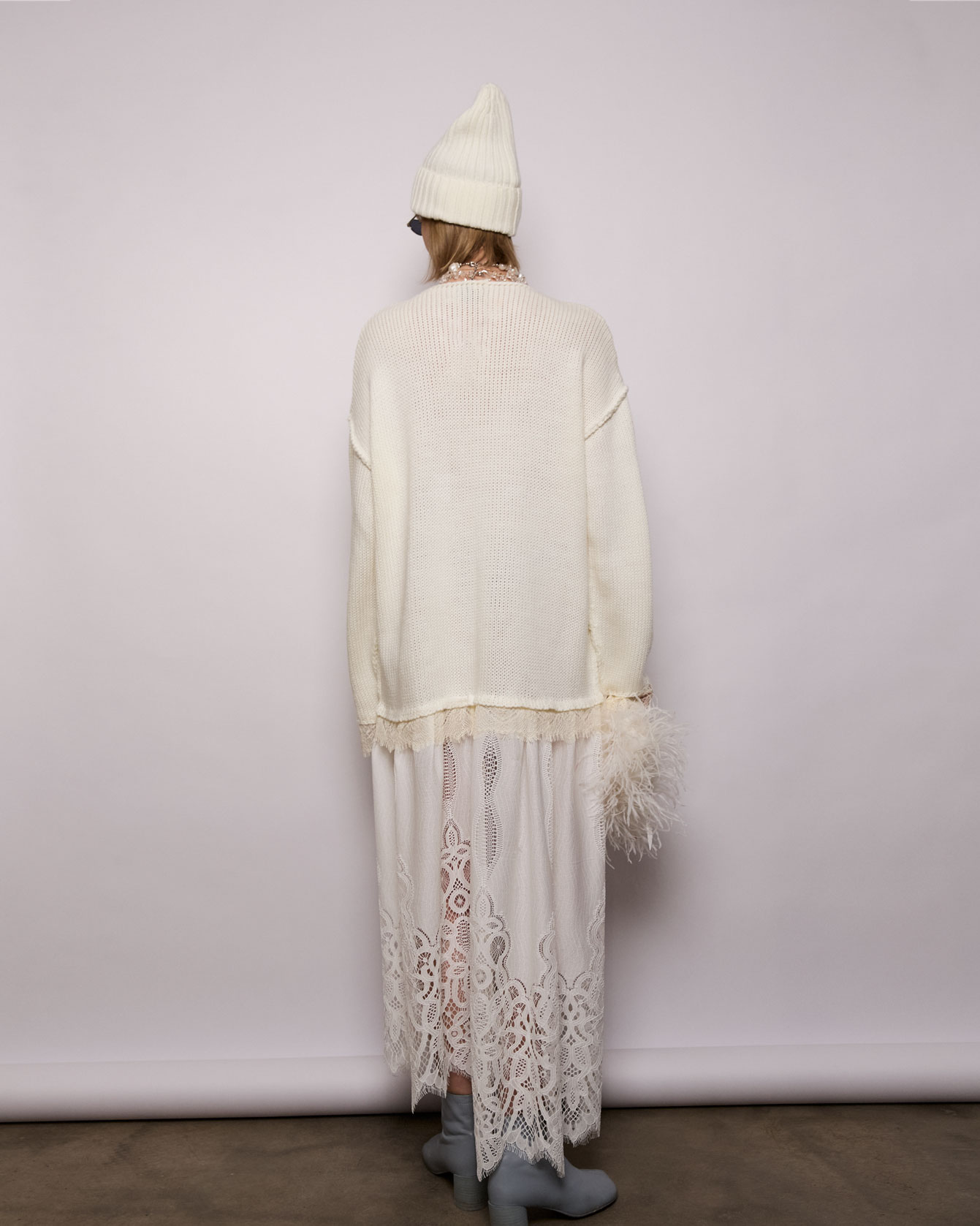 Джемпер №2 Milky Flower