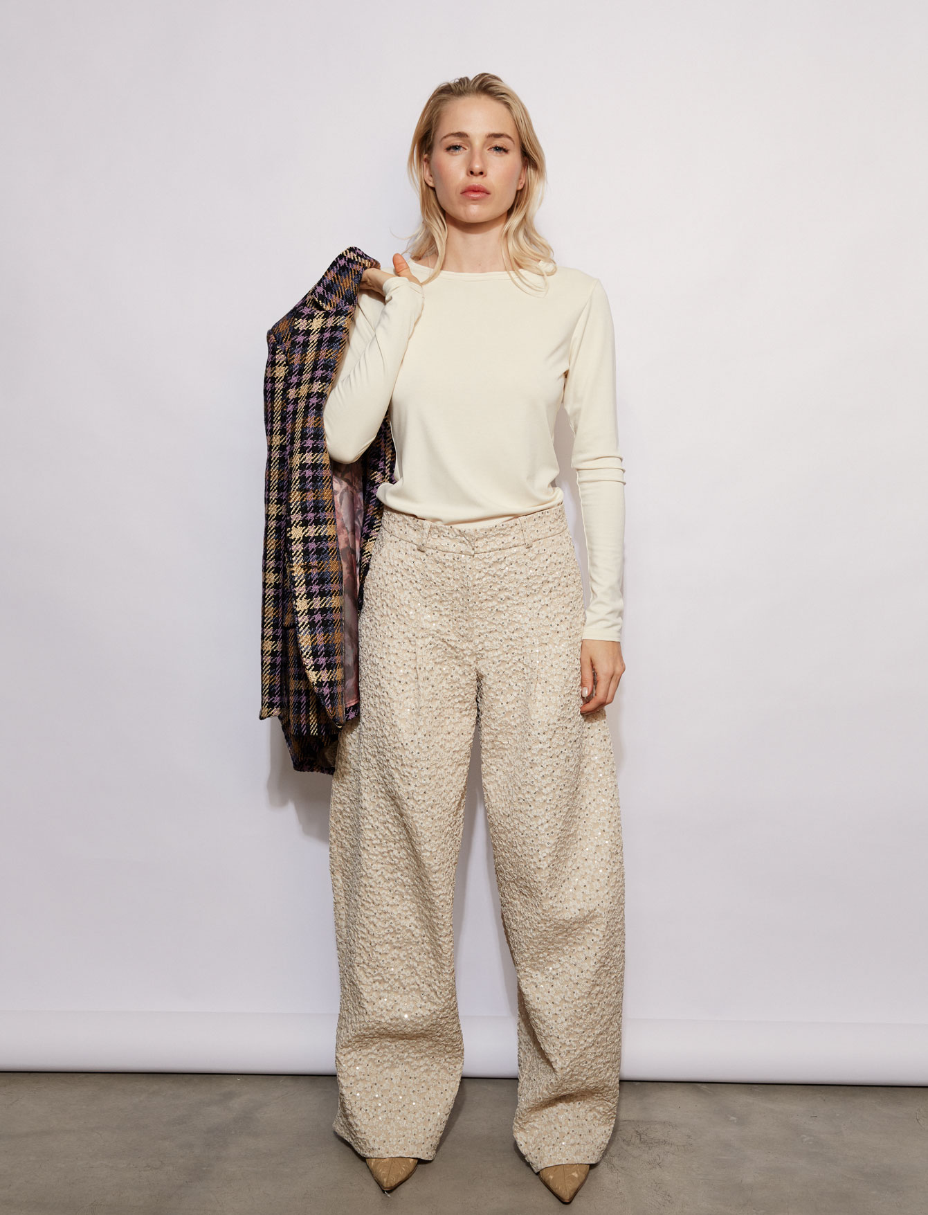 Брюки e№3 French