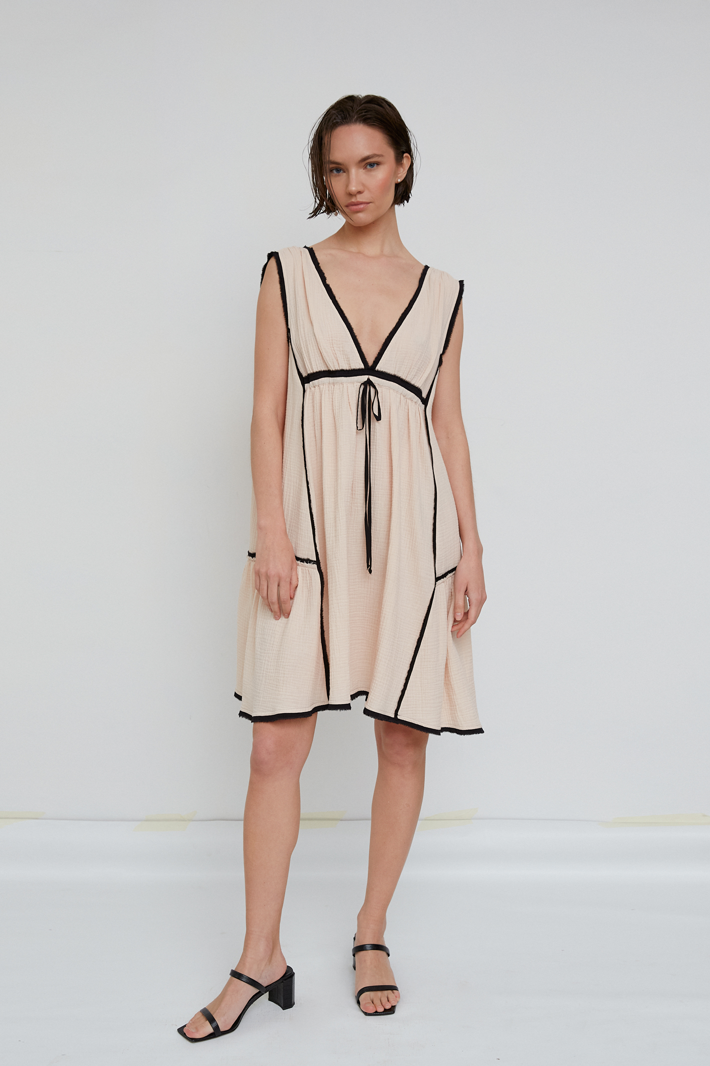 Платье №90 Nude cotton Платье №90 Nude cotton