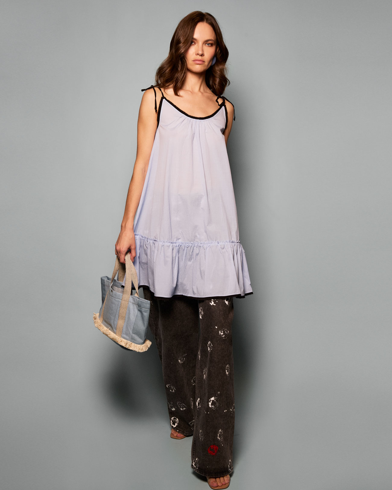 Платье №89 Blue cotton Платье №89 Blue cotton