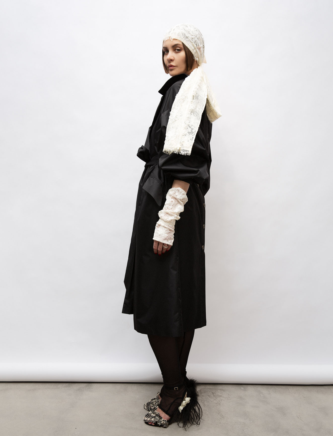 Образ 12: Тренч 6/2 + Воротник