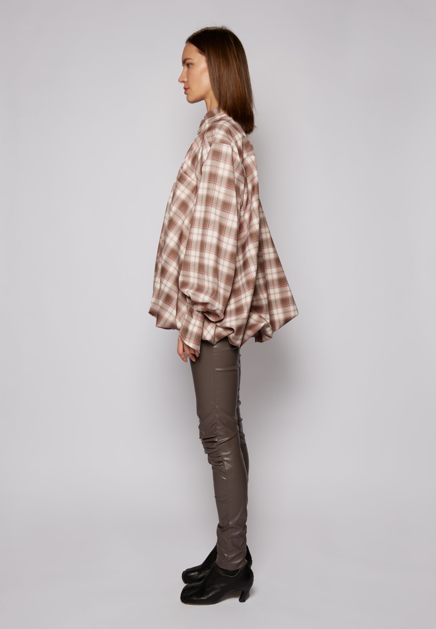 Рубашка-баллон №46 Tartan Рубашка-баллон №46 Tartan