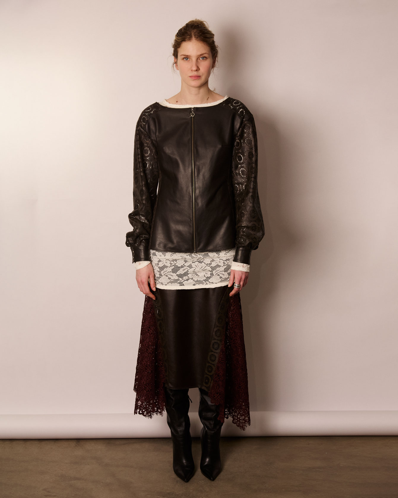 Лонгслив №30 Choco Leather. EX Лонгслив №30 Choco Leather. EX