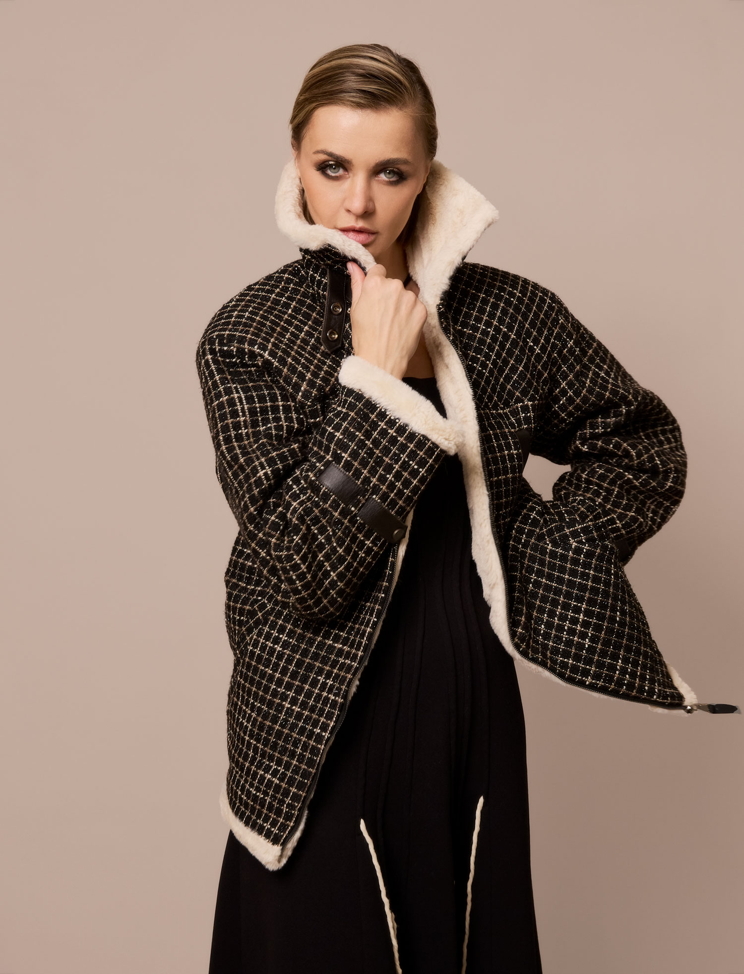 Куртка-авиатор №22 Tweed Куртка-авиатор №22 Tweed