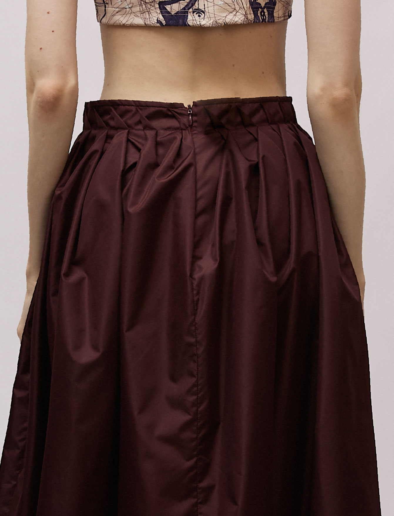 Юбка №52 Burgundy