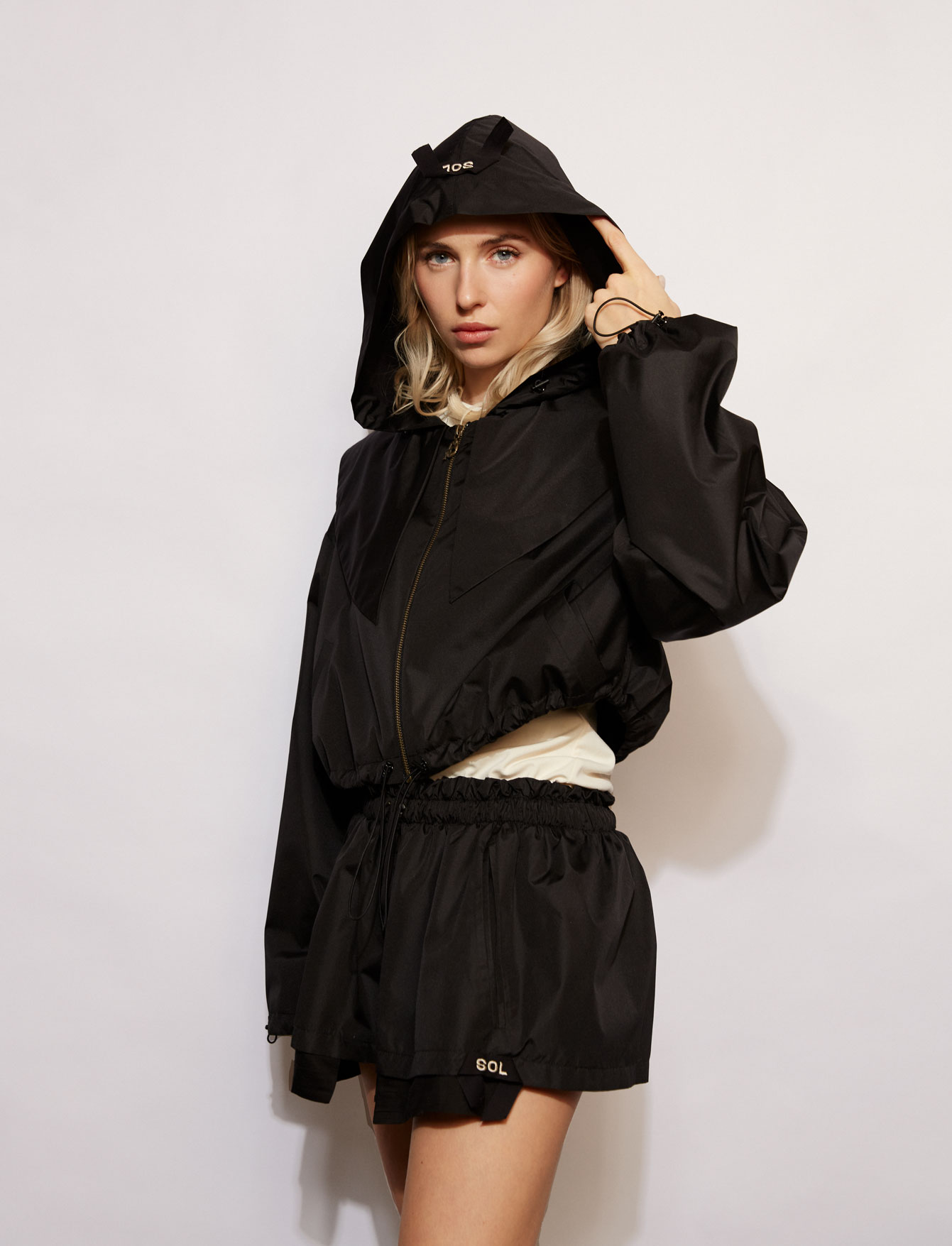 Образ 8: Куртка №26 + Баска Noir