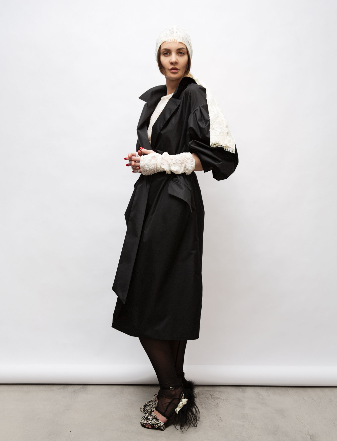 Образ 12: Тренч 6/2 + Воротник