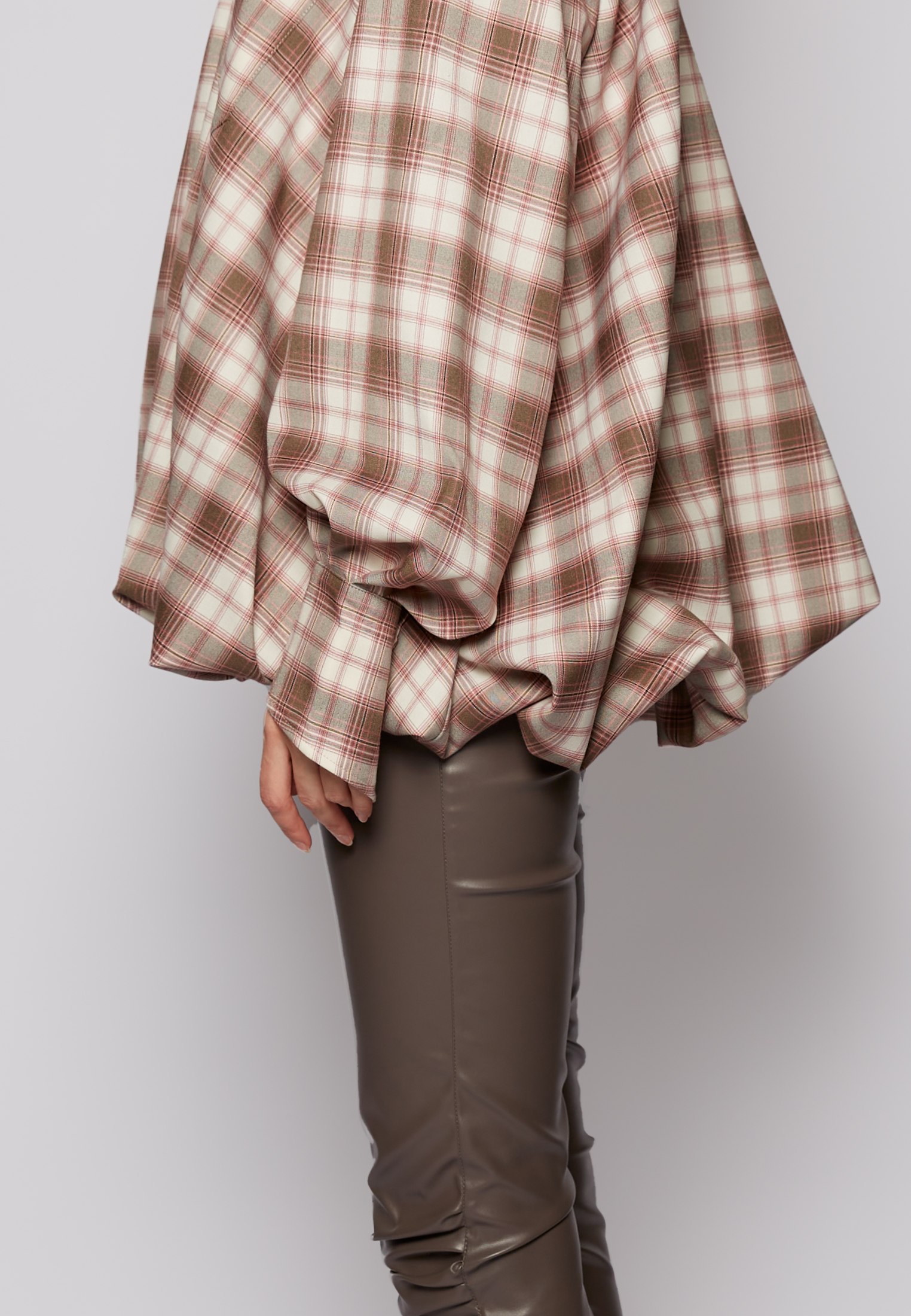 Рубашка-баллон №46 Tartan Рубашка-баллон №46 Tartan