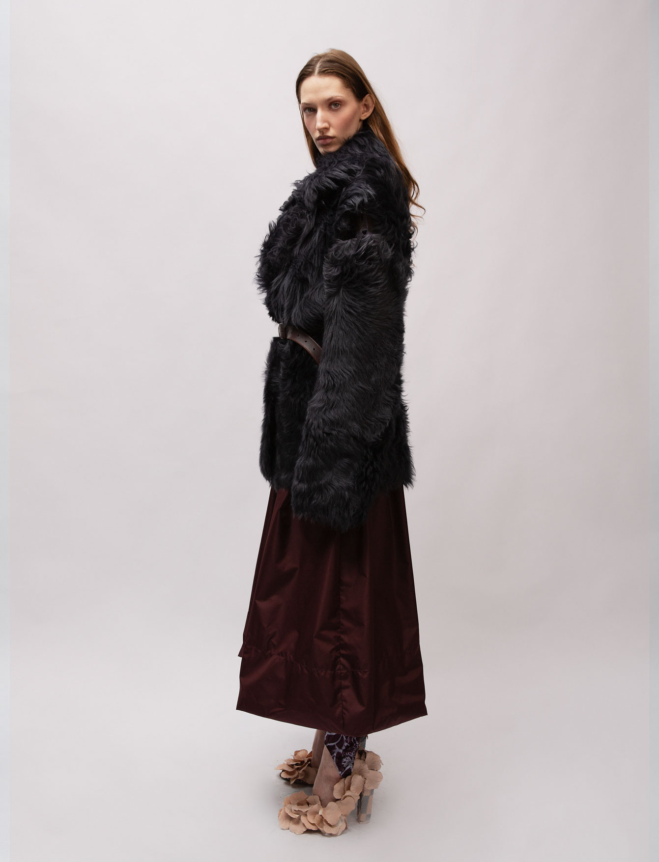 Юбка №52 Burgundy