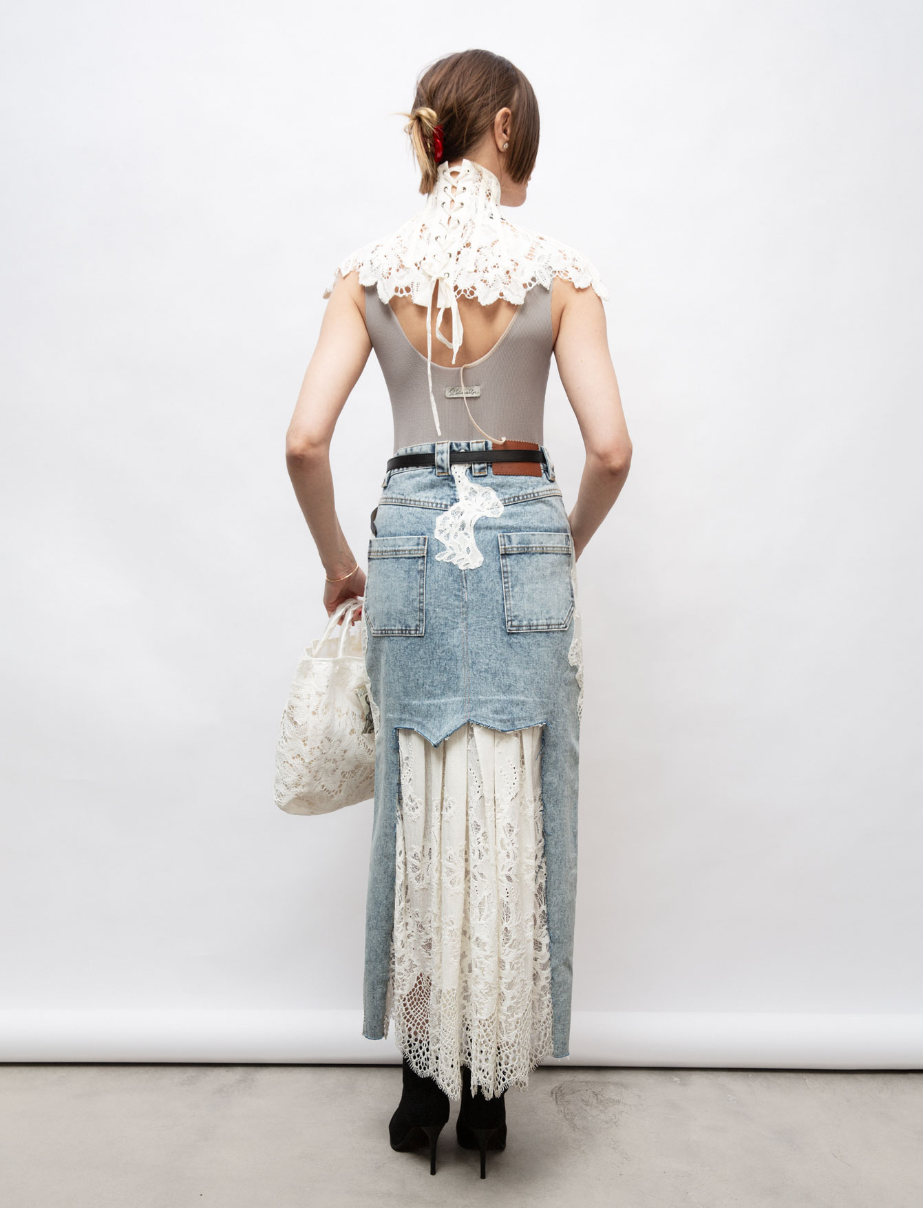 Воротник из кружева №25 Peony