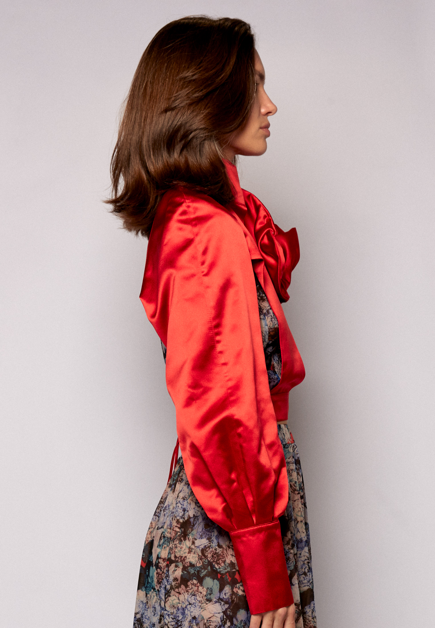 Топ шелковый №40/1 Bow