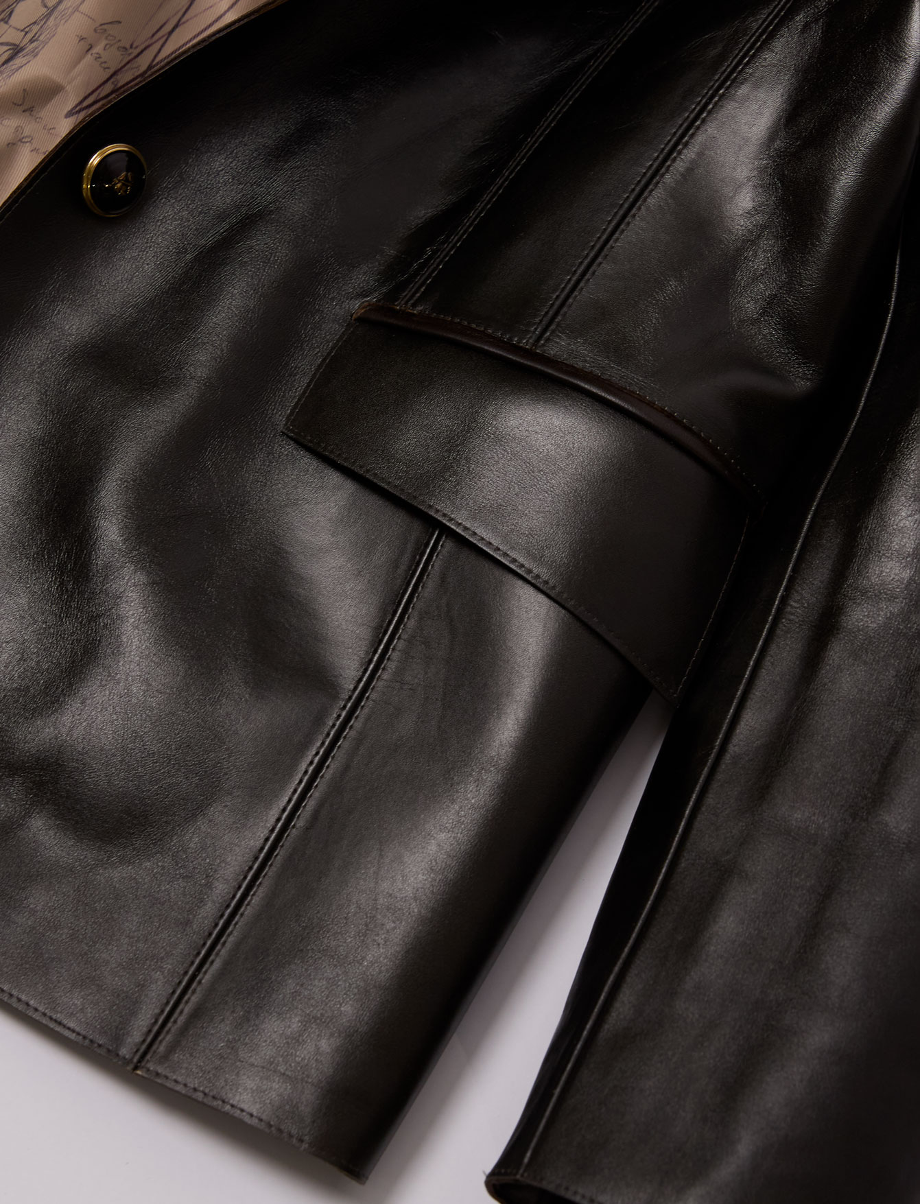 Пиджак №58 Dark Choco. Leather. EX Пиджак №58 Dark Choco. Leather. EX