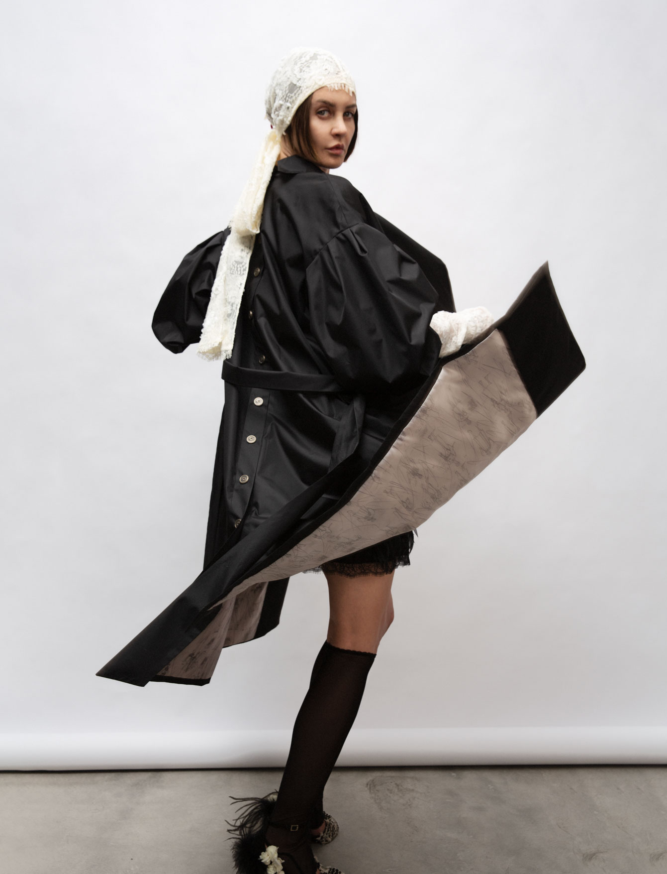 Образ 12: Тренч 6/2 + Воротник