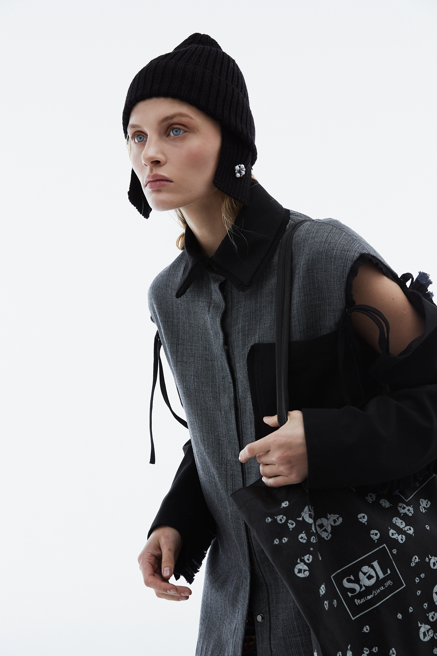 Шапка с ушками №18 Modern