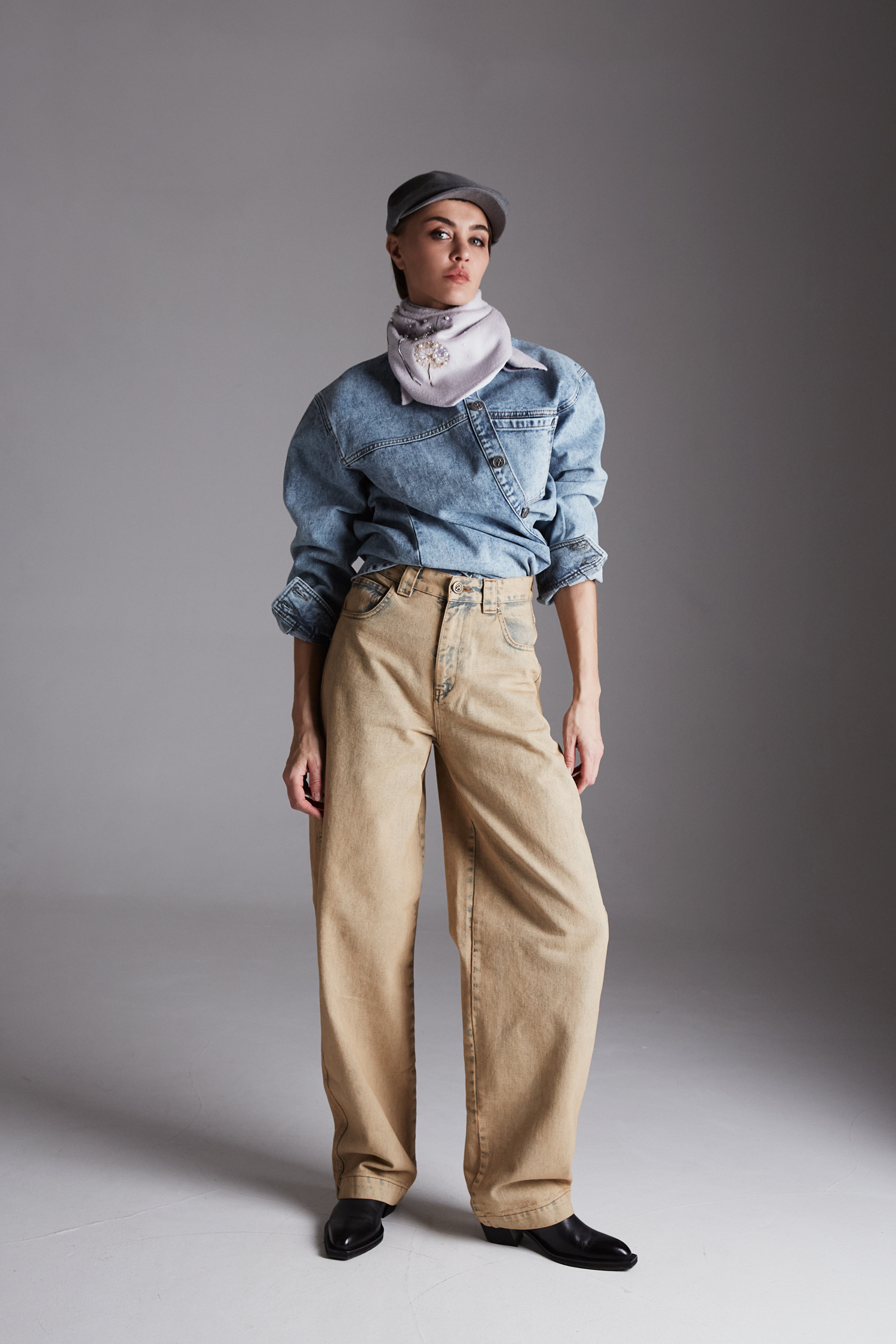 Косынка №2 Cashmere. Hand made Косынка №2 Cashmere. Hand made