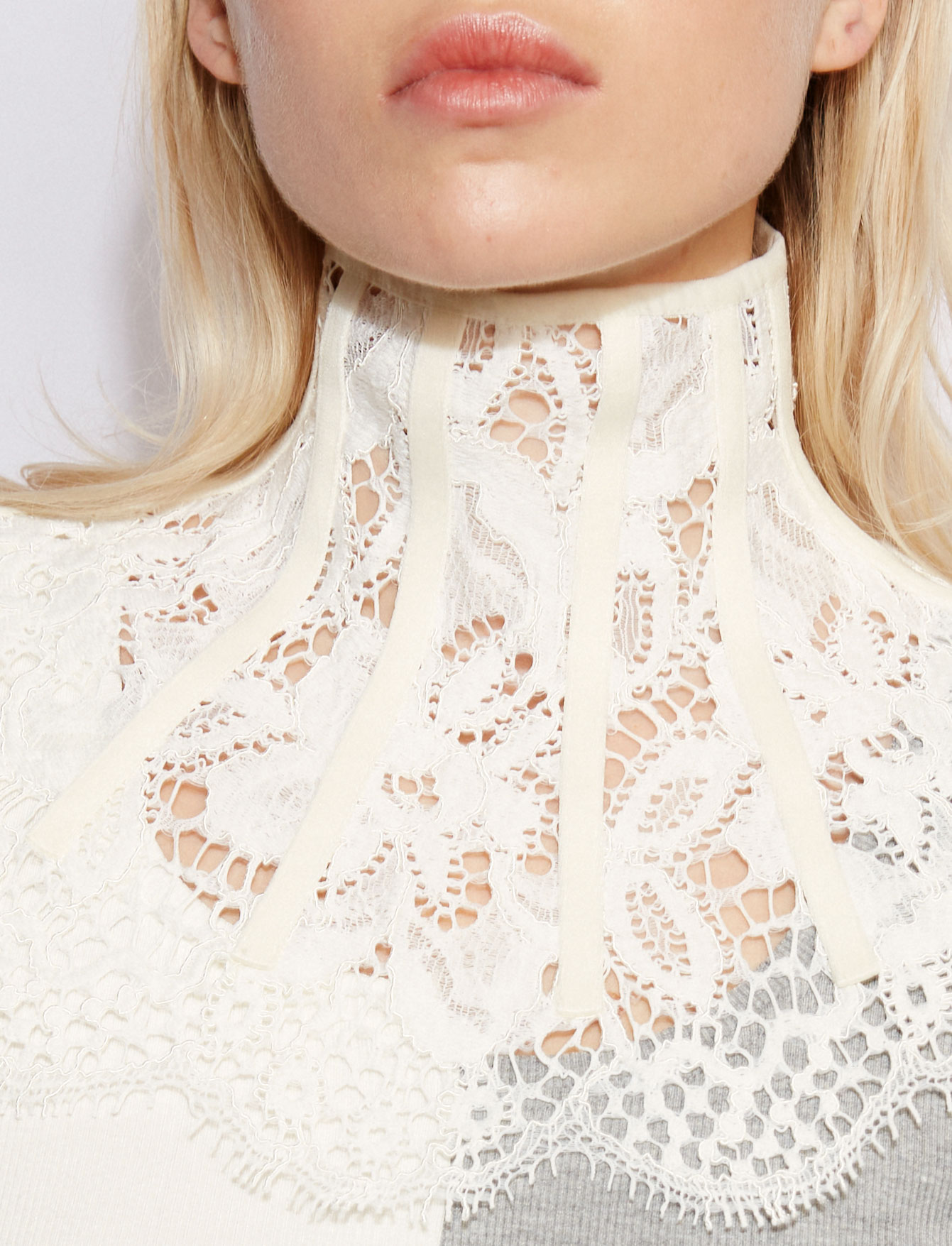 Воротник из кружева №25 Peony
