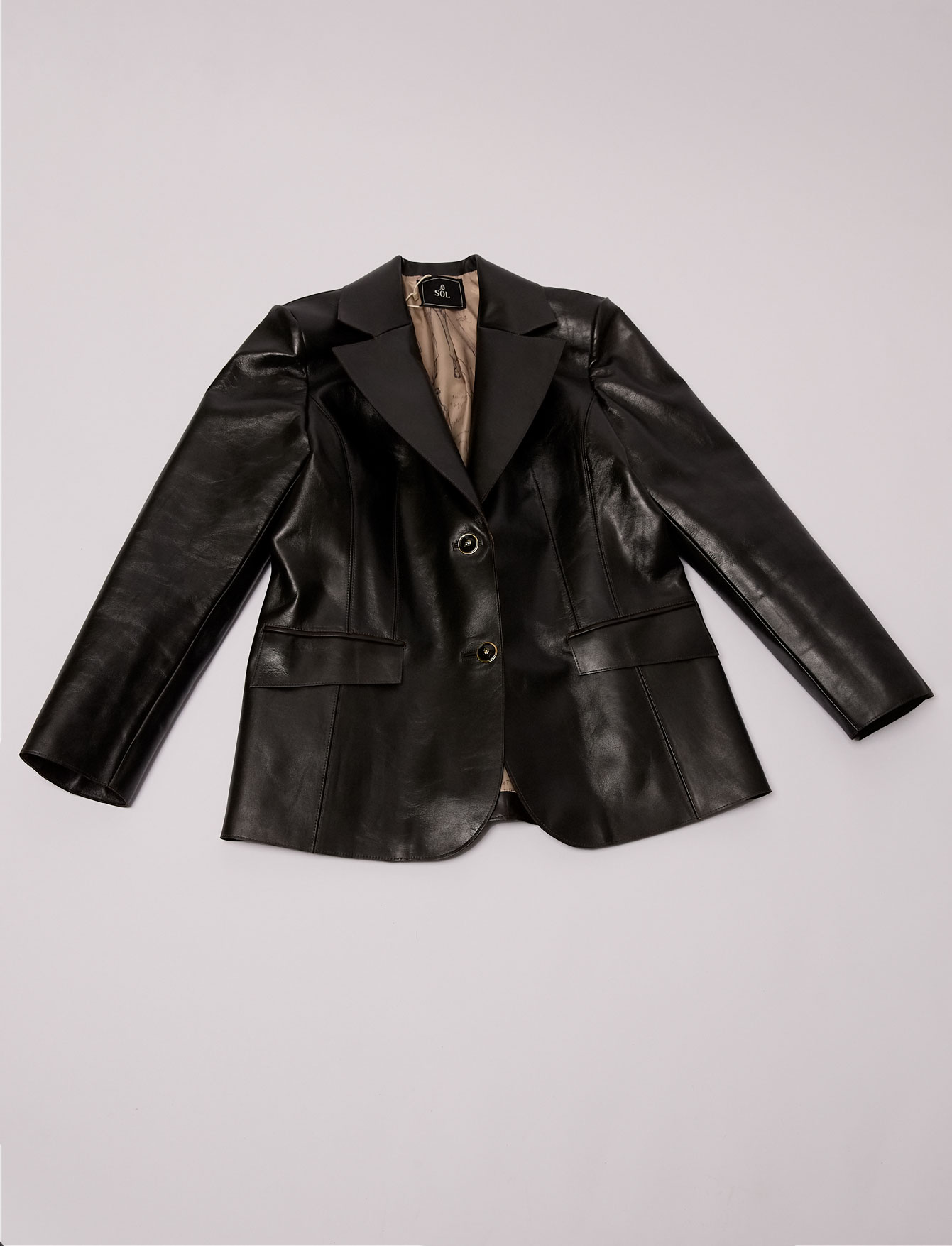Пиджак №58 Dark Choco. Leather. EX Пиджак №58 Dark Choco. Leather. EX
