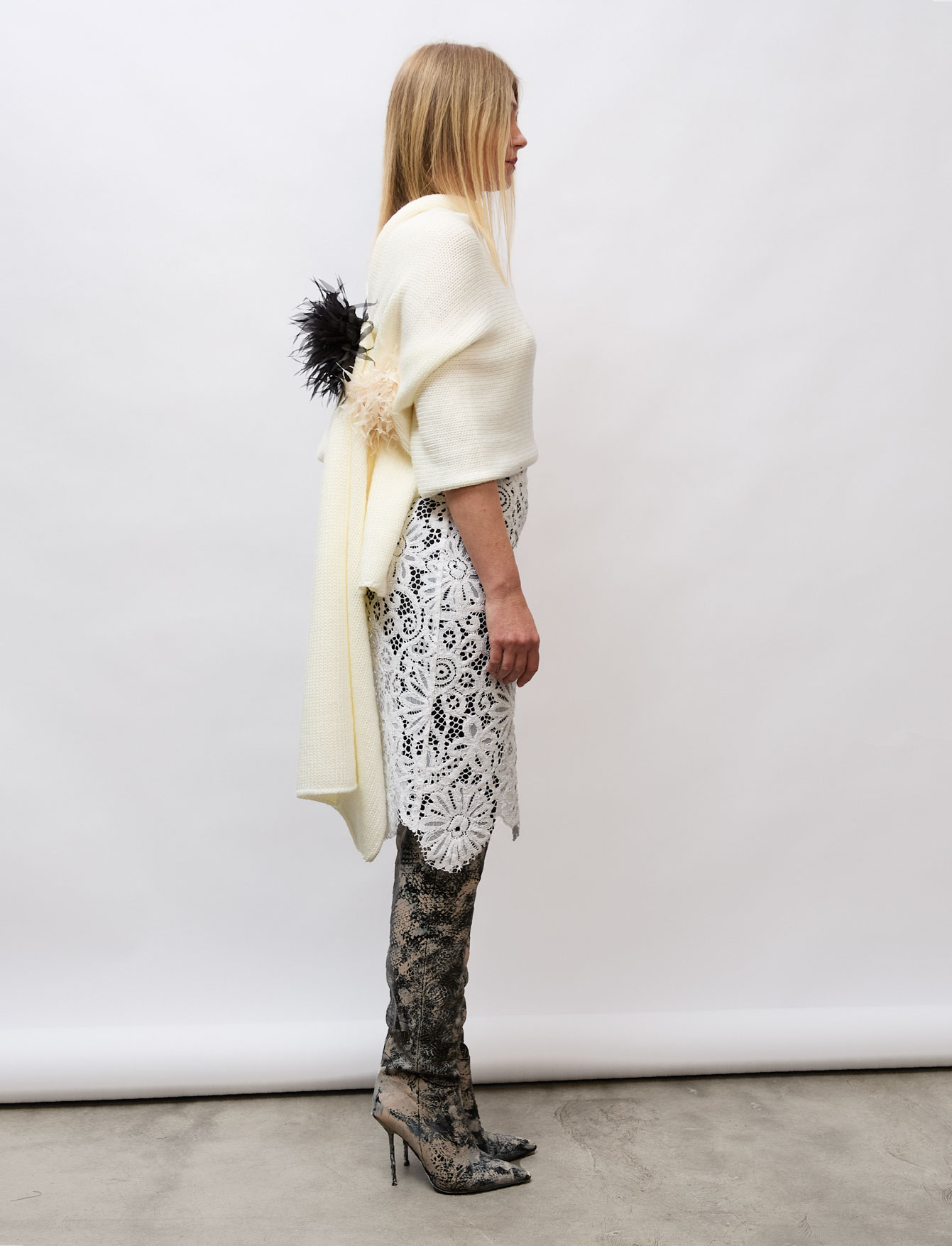 Брошь текстильная Shadow Moss