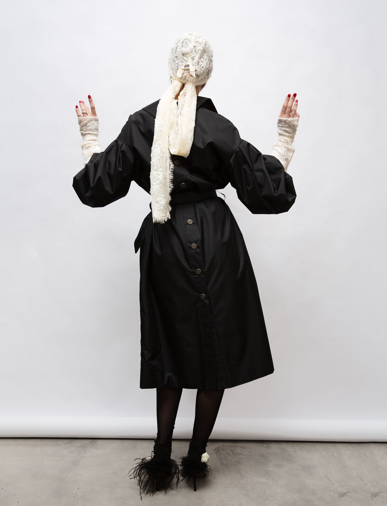 Образ 12: Тренч 6/2 + Воротник