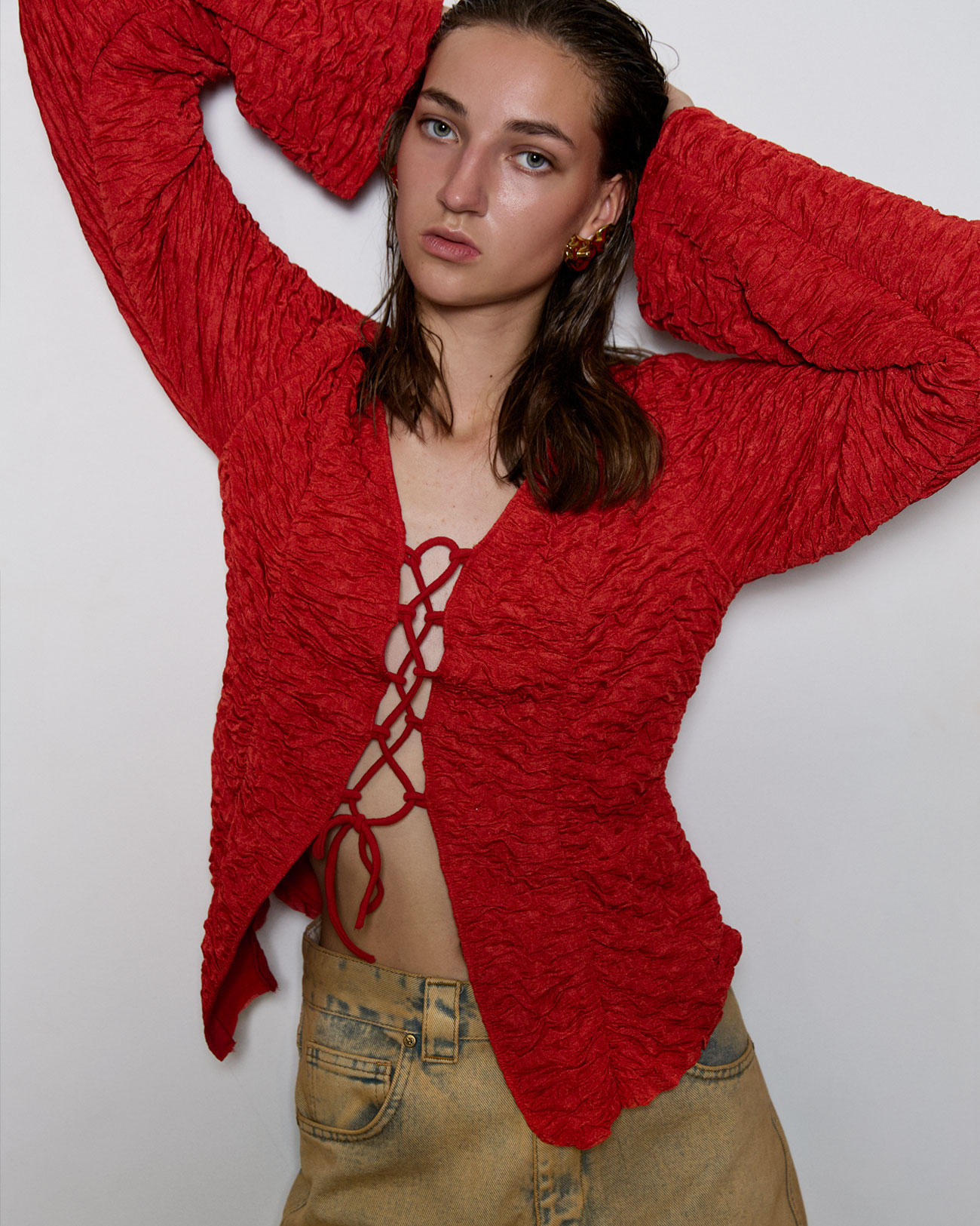 Блузка №14 Poppy Flower