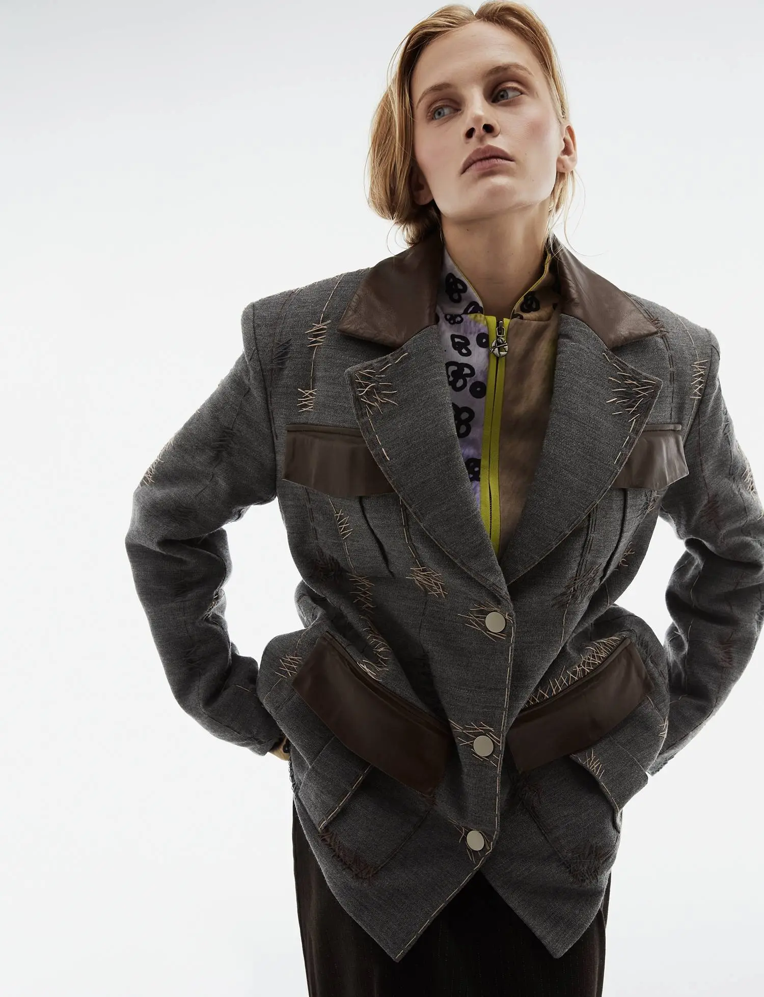 Куртка №18 Grey Stitch Куртка №18 Grey Stitch