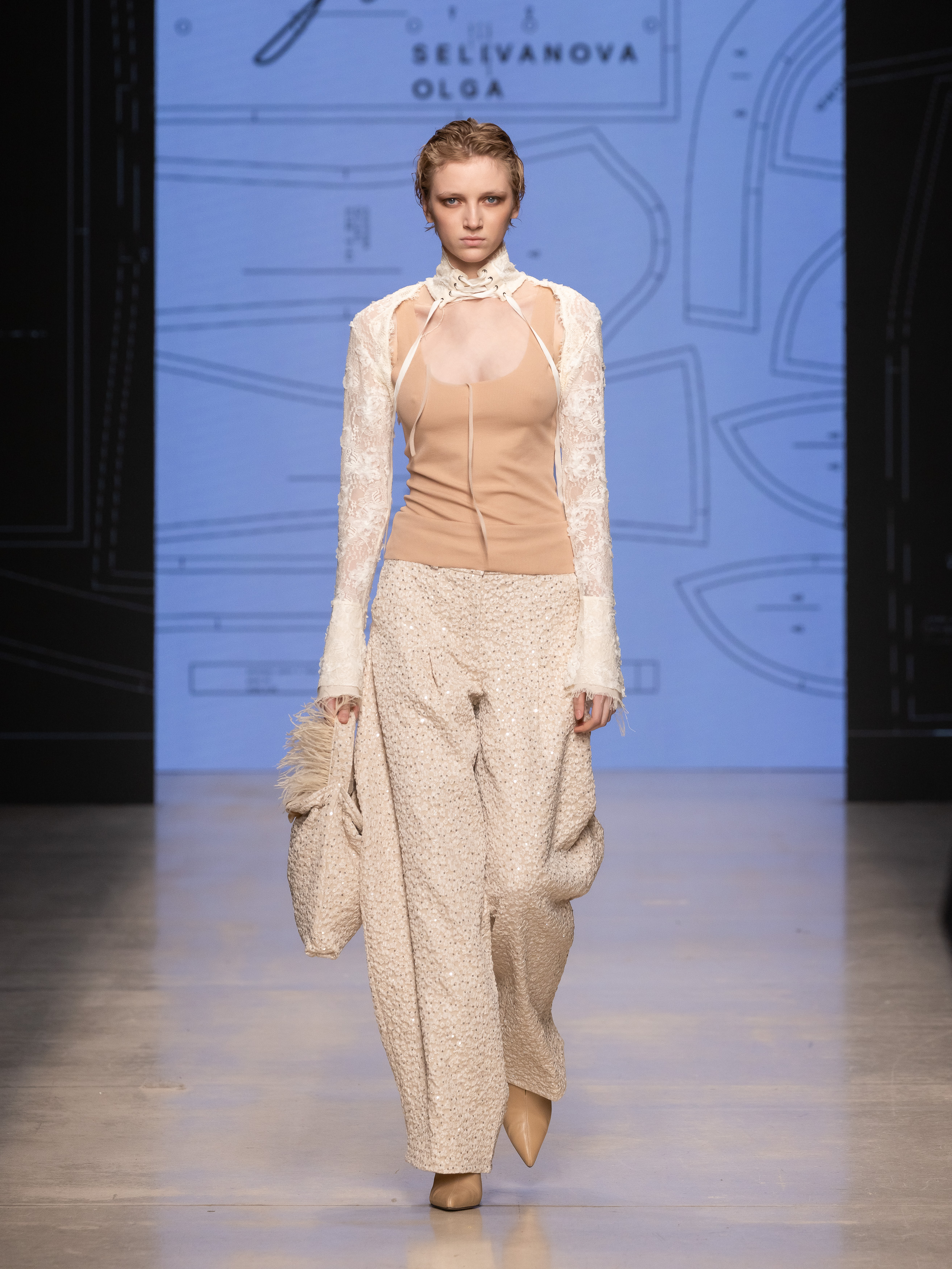 Брюки e№3 French