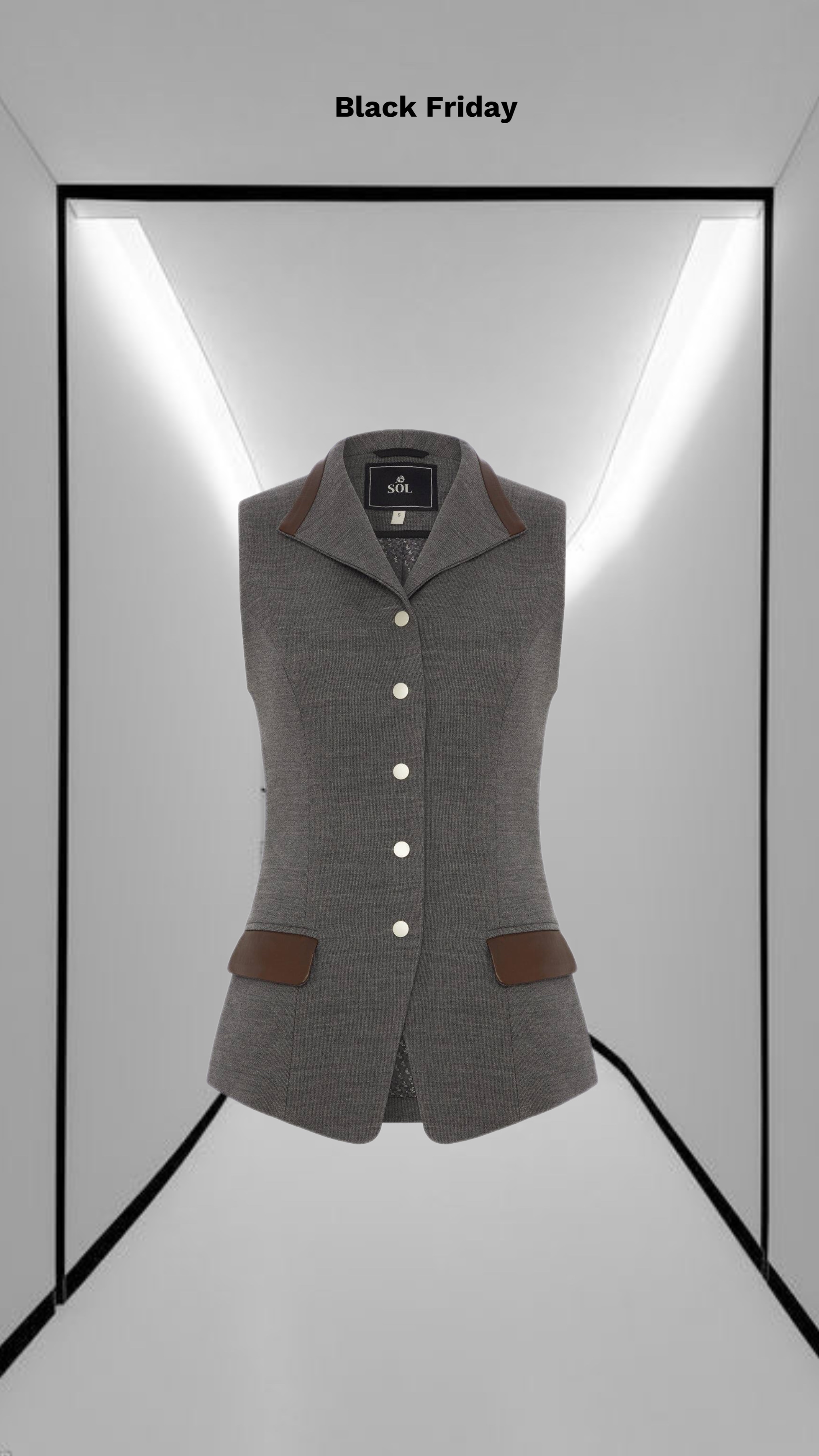 Жилет №32 Dark Grey Жилет №32 Dark Grey