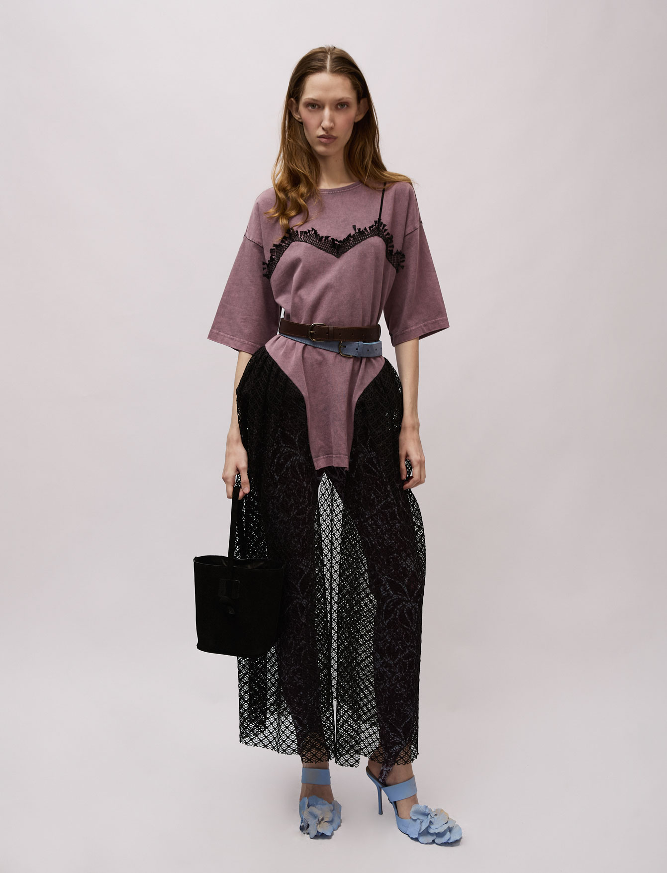 Футболка №1 Antoinette. Blueberry. II