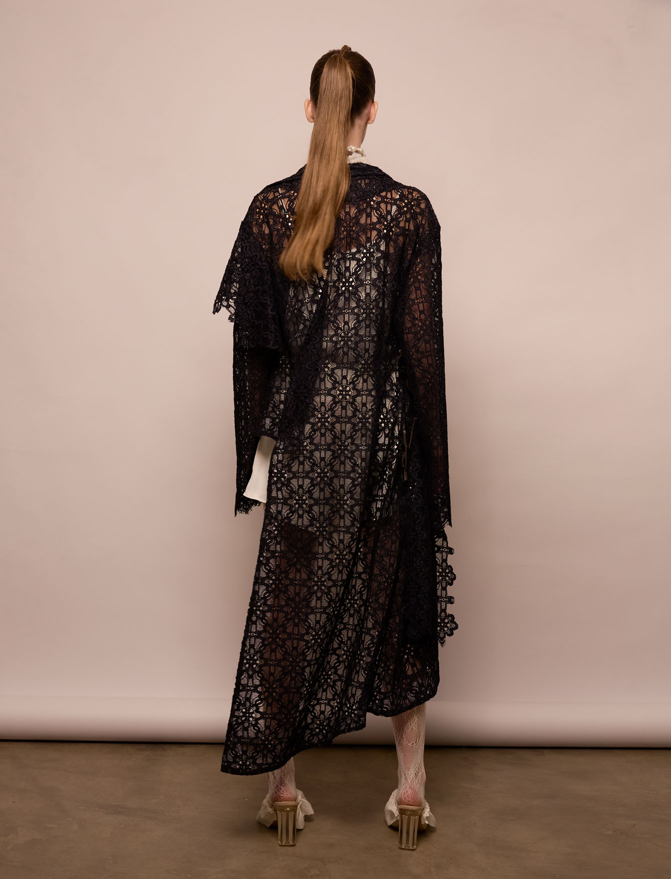 Блузка-фрак №49 Blue Flower