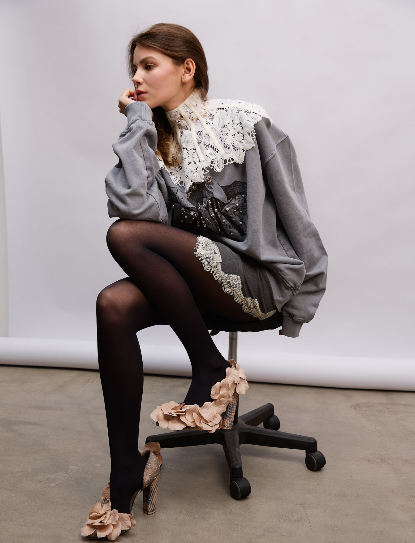 Косынка №14 Diamond. W