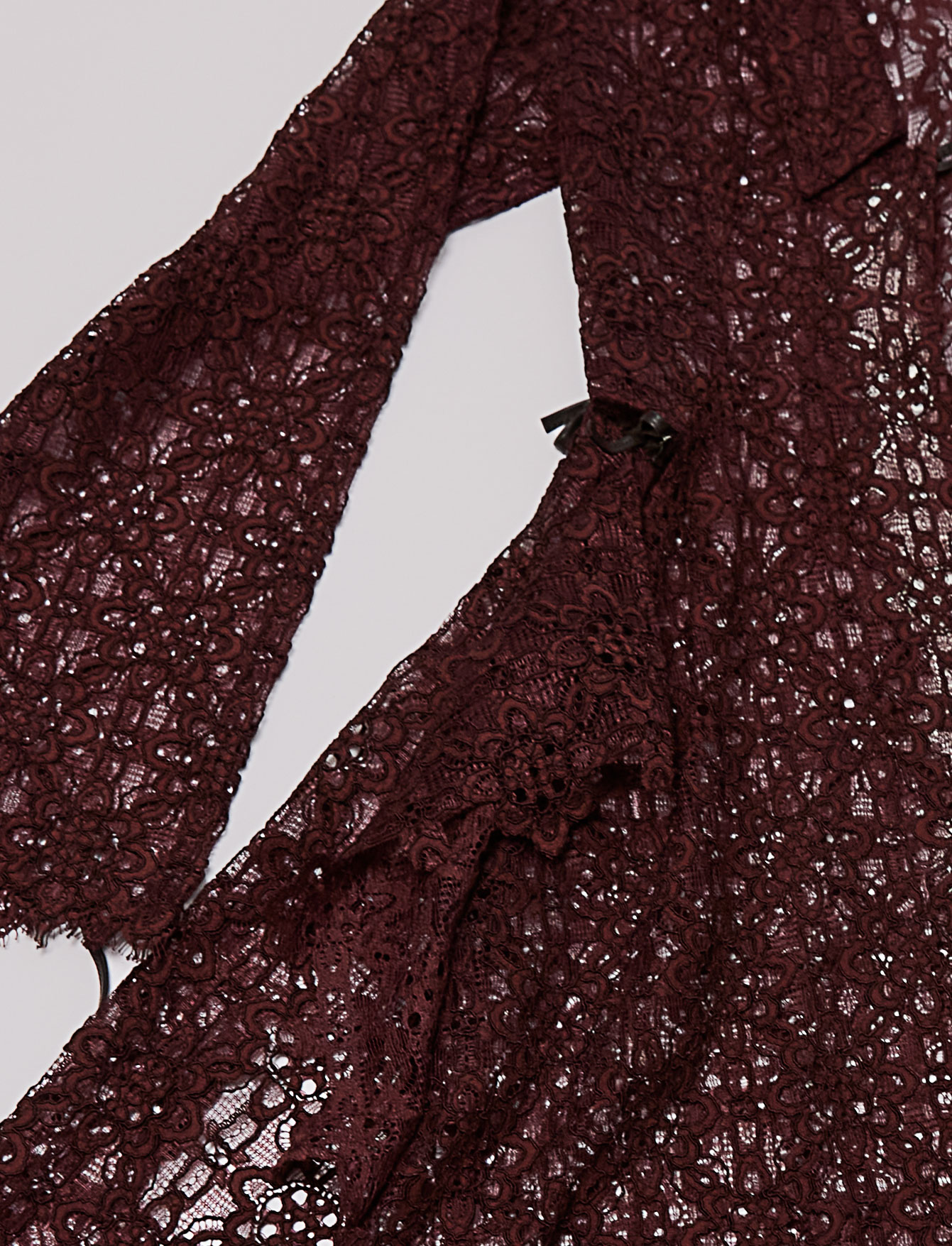 Блузка-фрак №49 Burgundy Flower Блузка-фрак №49 Burgundy Flower