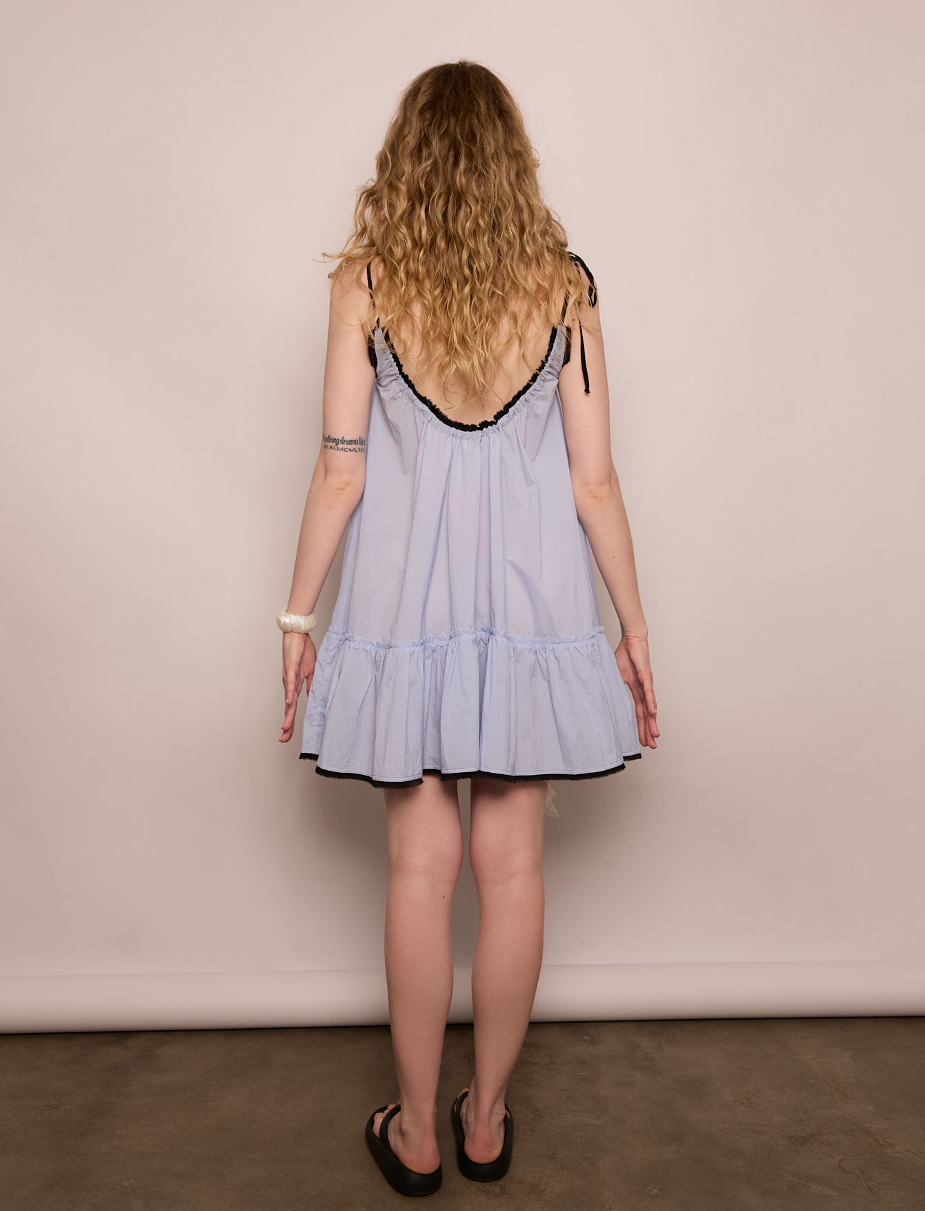Платье №89 Blue cotton Платье №89 Blue cotton