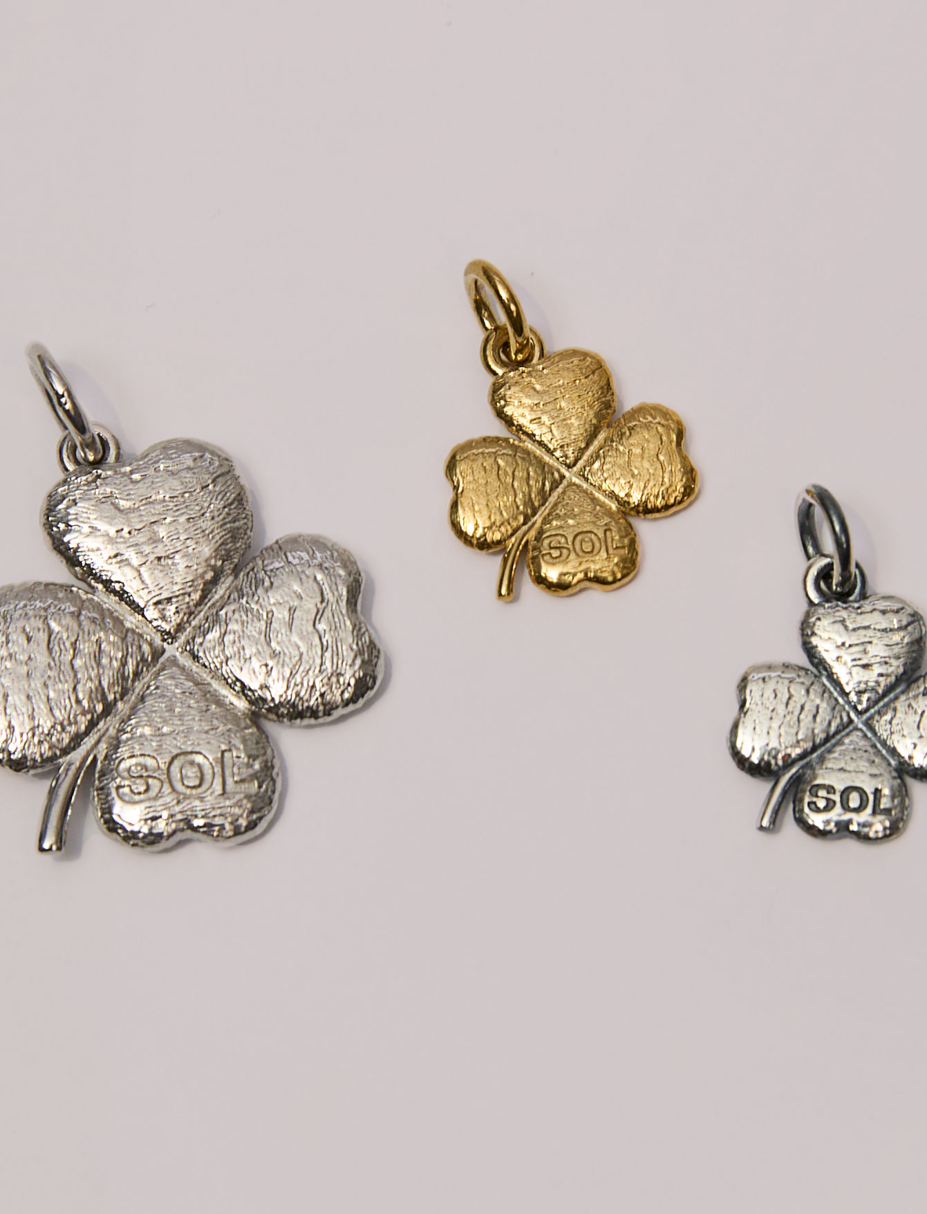 Кулон Lucky Clover S.Gold