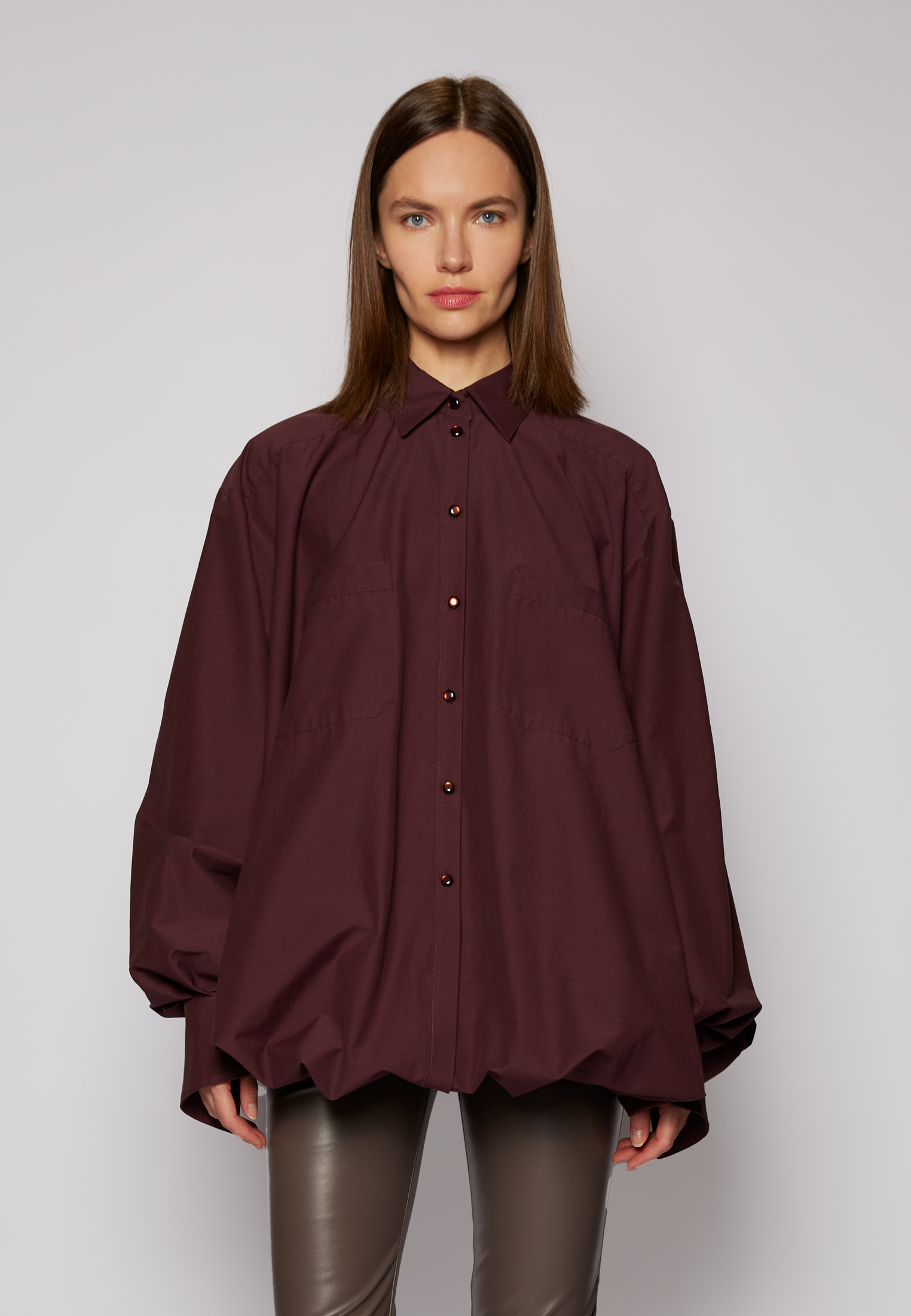Рубашка-баллон №46 Wine