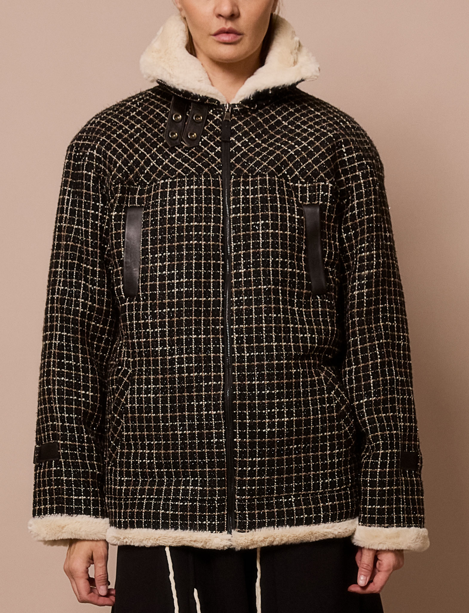 Куртка-авиатор №22 Tweed