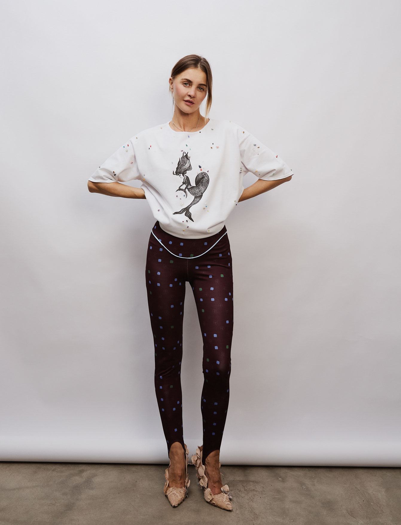 Леггинсы №70/2 Lucky Clover