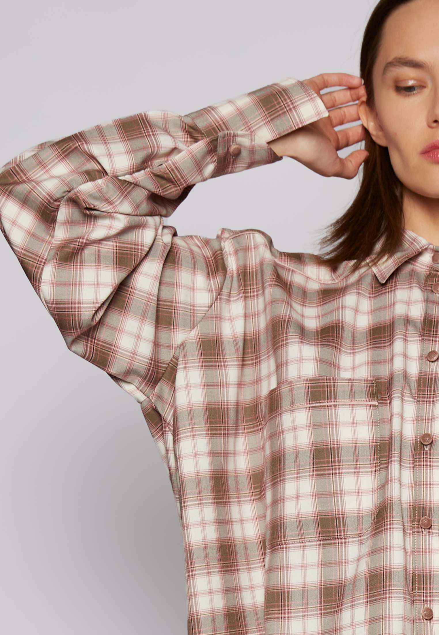 Рубашка-баллон №46 Tartan Рубашка-баллон №46 Tartan