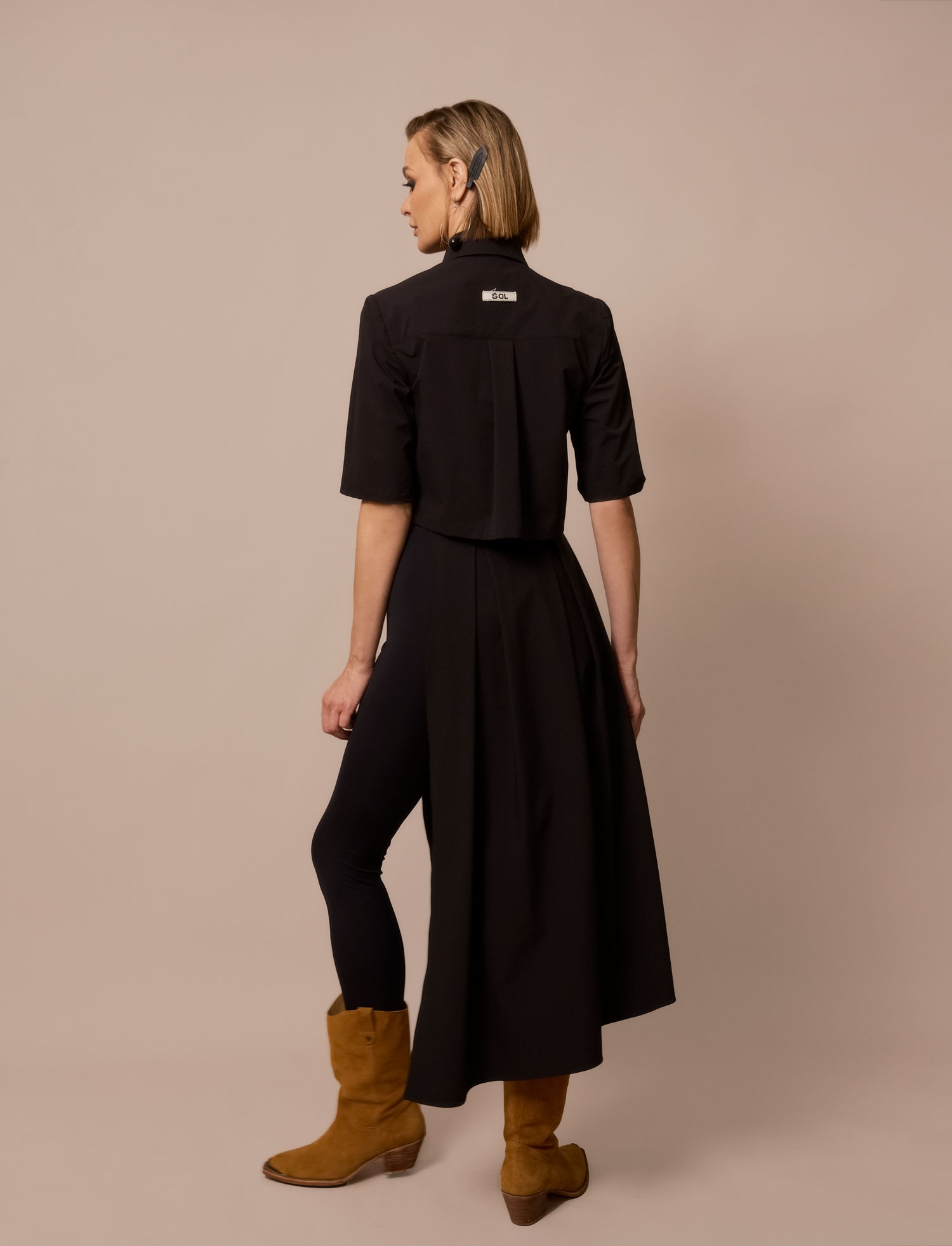 Юбка-фартук №19/6 Anthracite