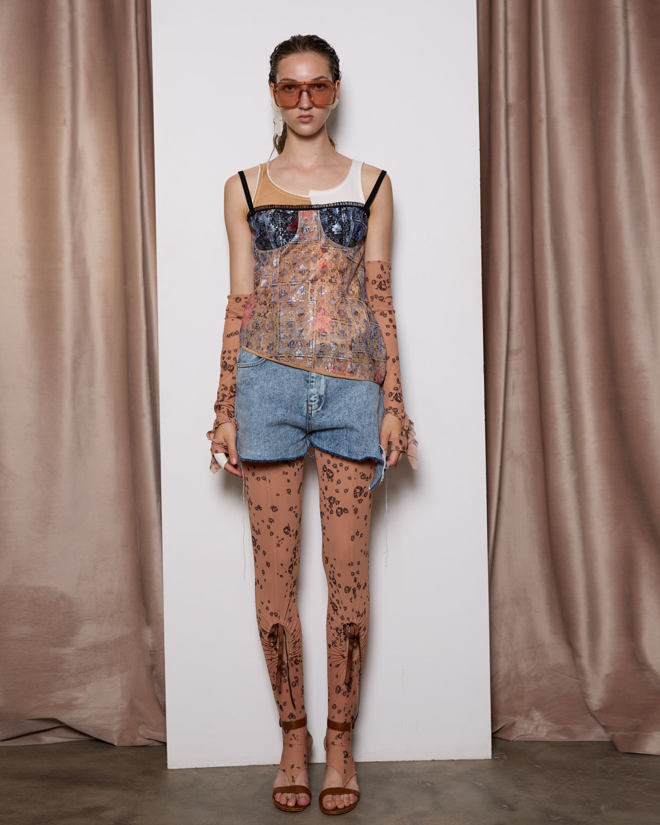 Митенки №38/1 Kitri. Beje Митенки №38/1 Kitri. Beje