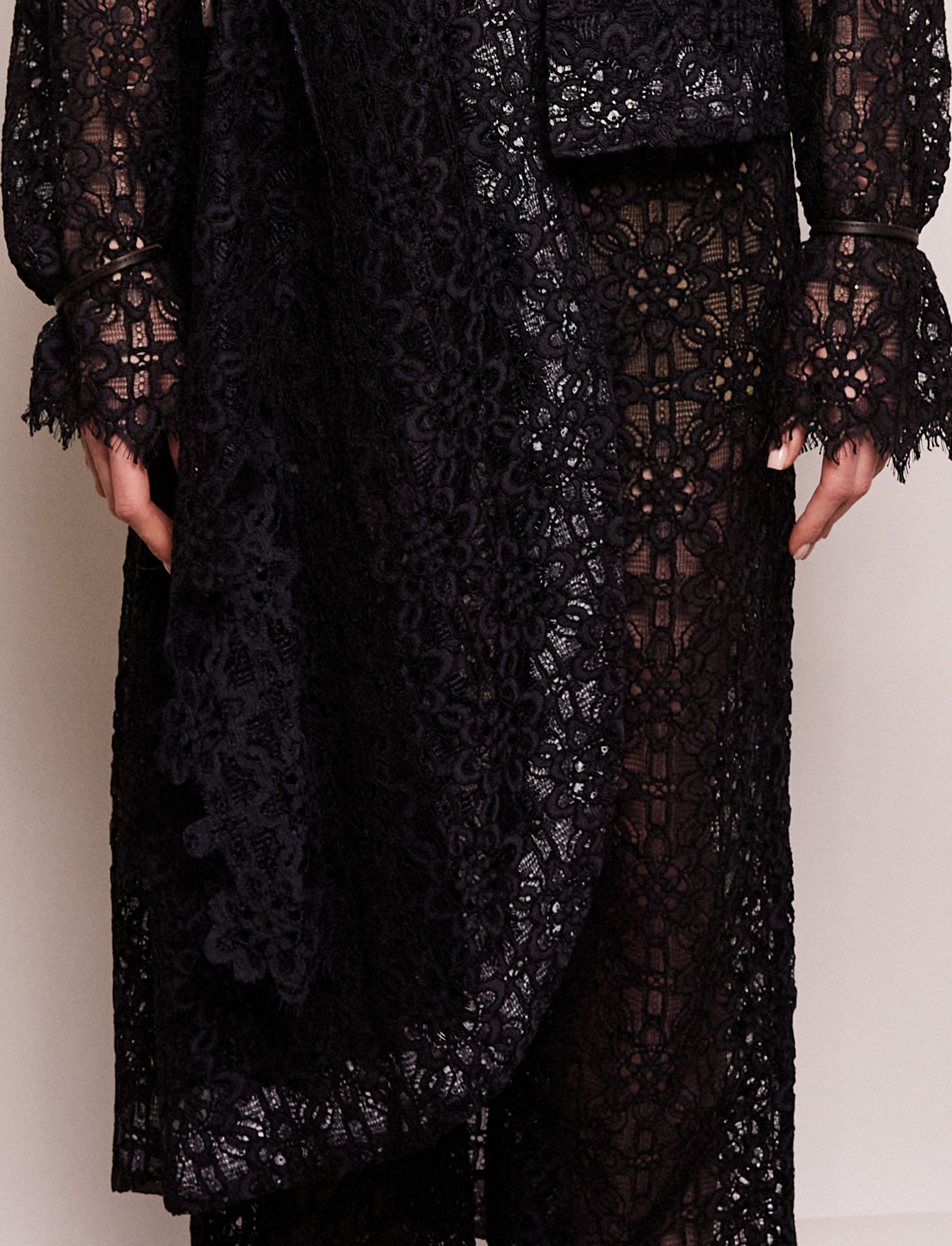 Блузка-фрак №49 Blue Flower