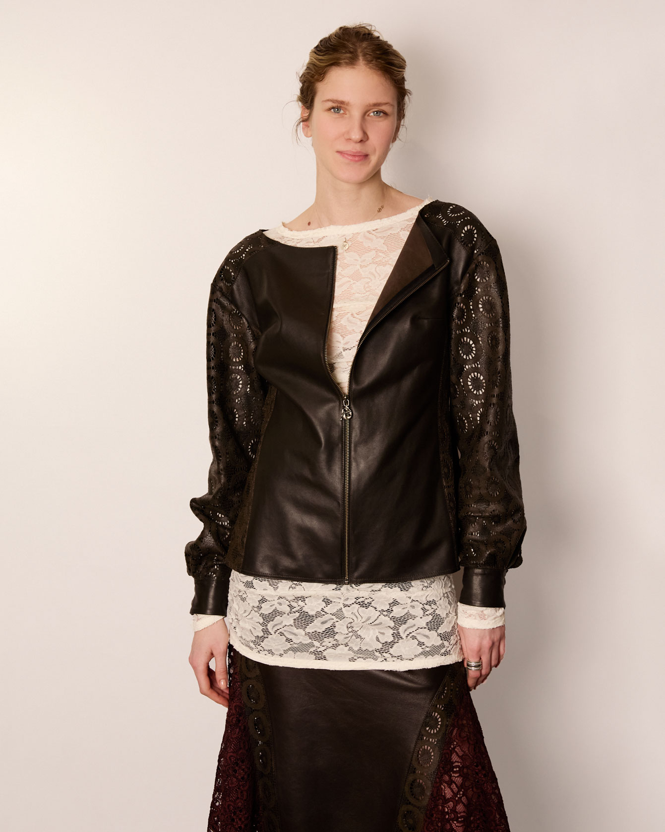 Лонгслив №30 Choco Leather. EX Лонгслив №30 Choco Leather. EX