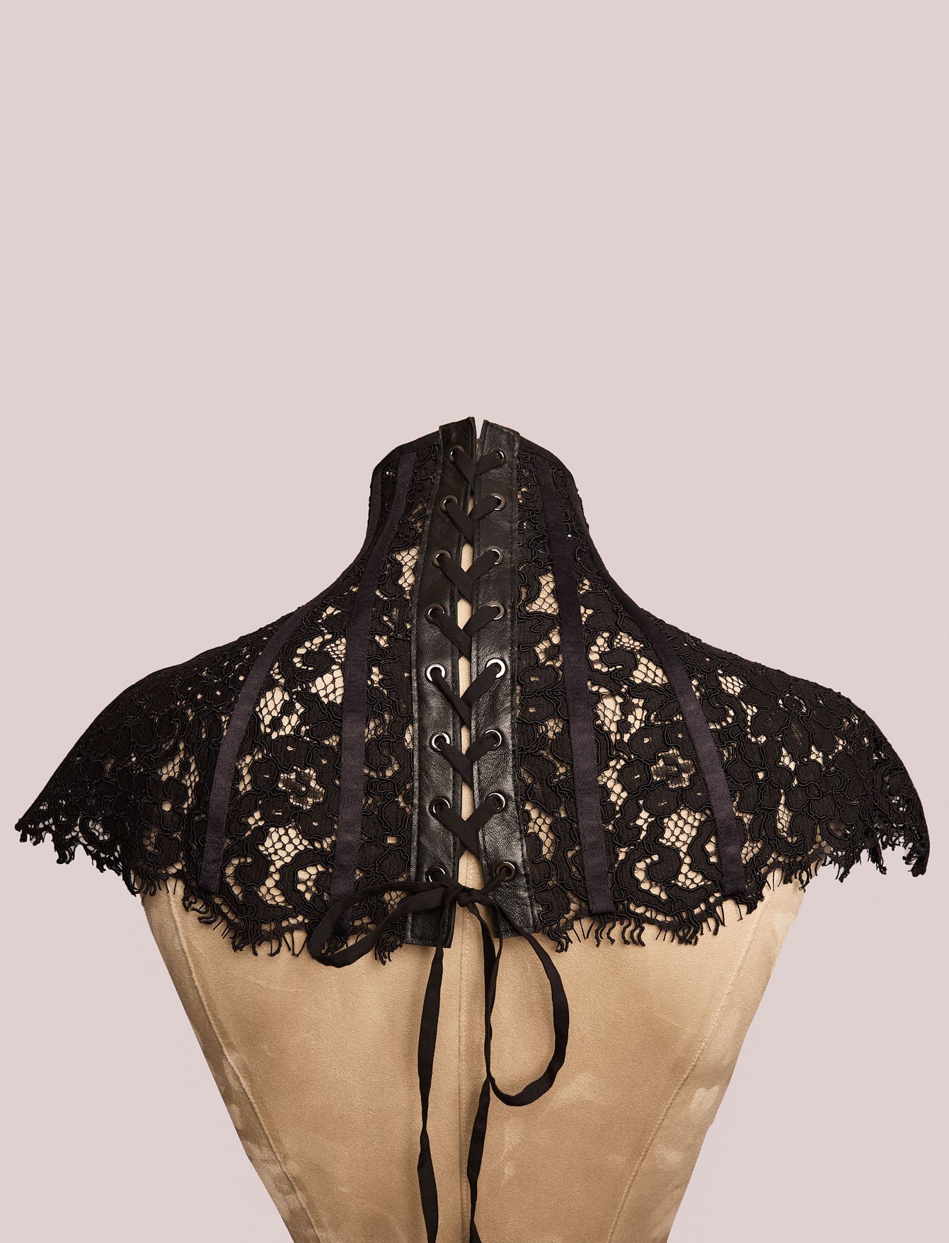 Воротник из кружева №25 Black. II