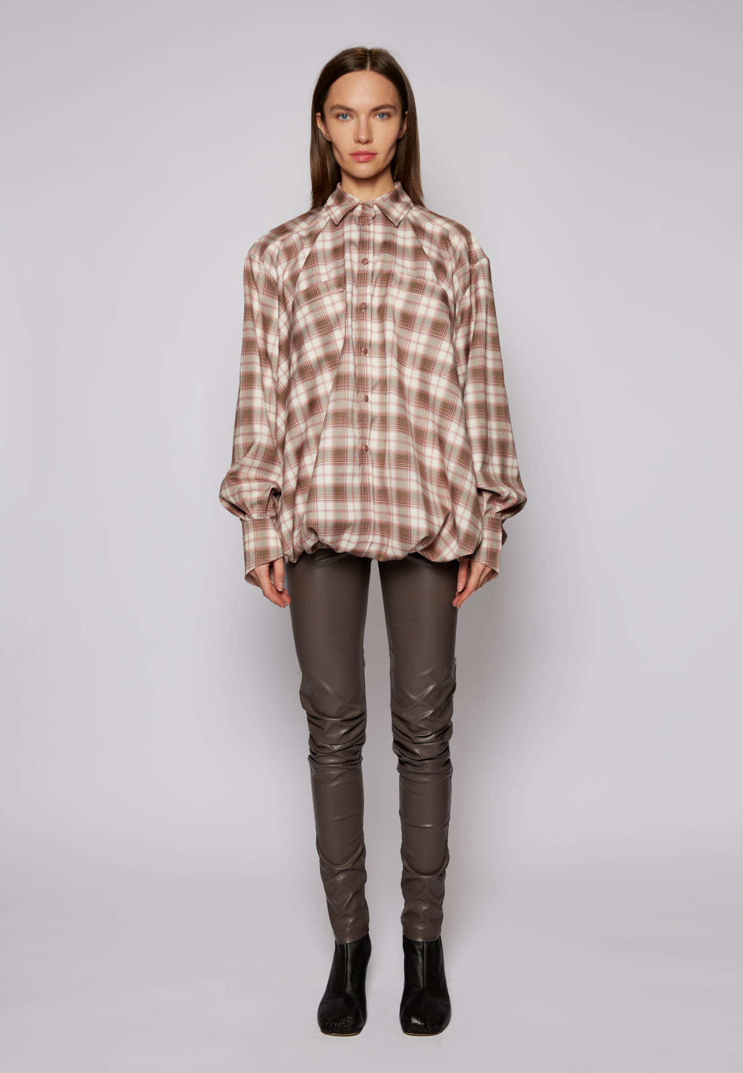 Рубашка-баллон №46 Tartan Рубашка-баллон №46 Tartan