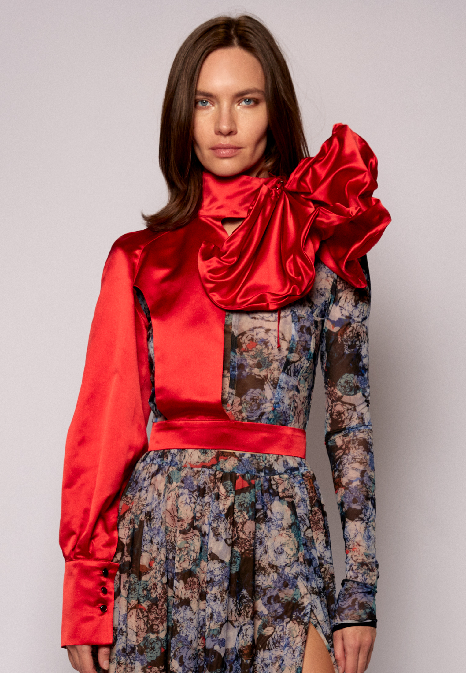 Топ шелковый №40/1 Bow